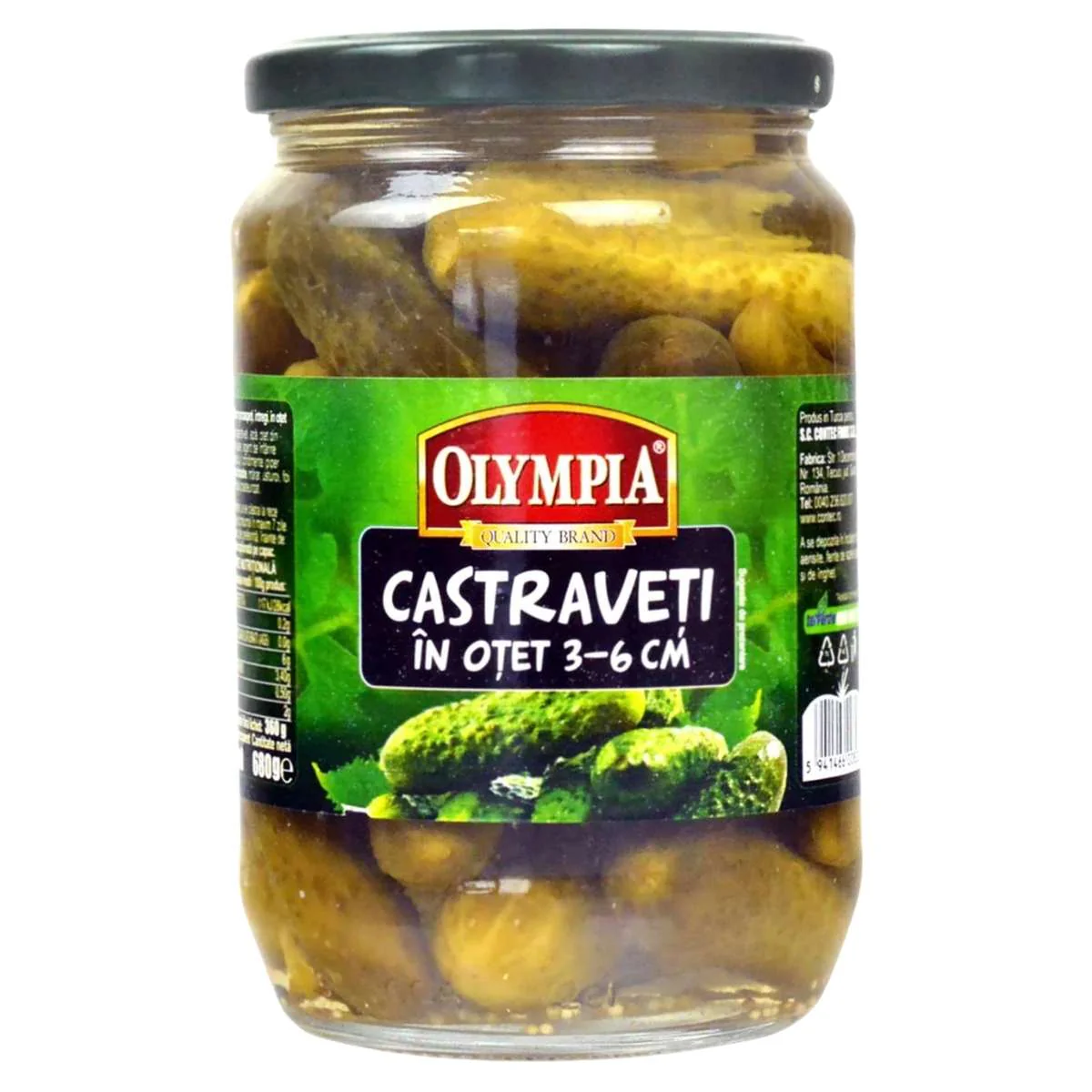Olympia - Cucumbers In Vinegar - 680g