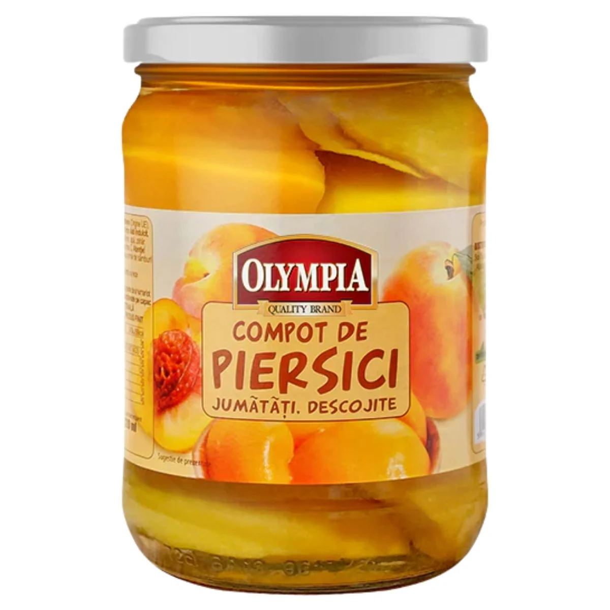 Olympia - Peeled Peach Compote - 365g