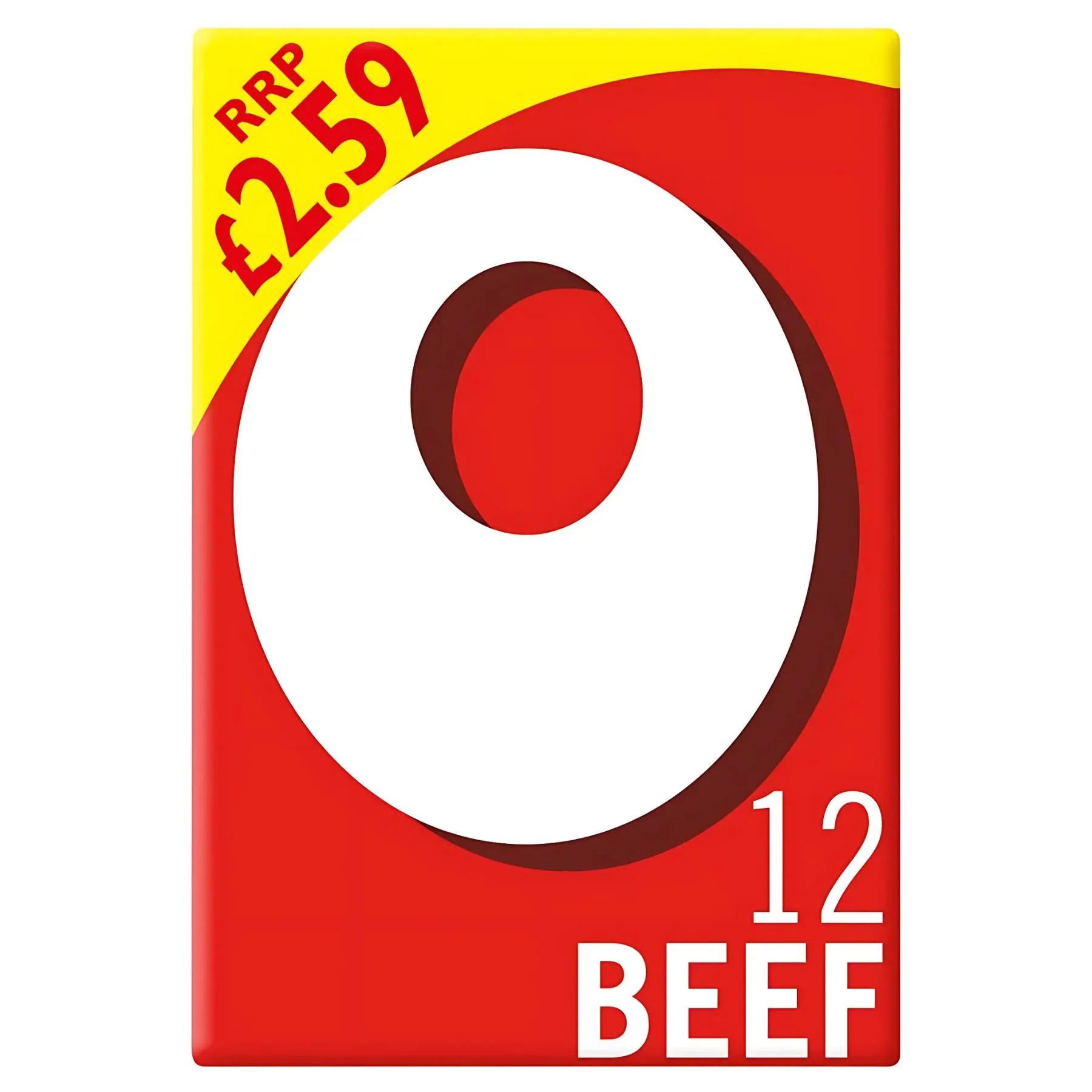 OXO - 12 Beef Stock Cubes - 71g