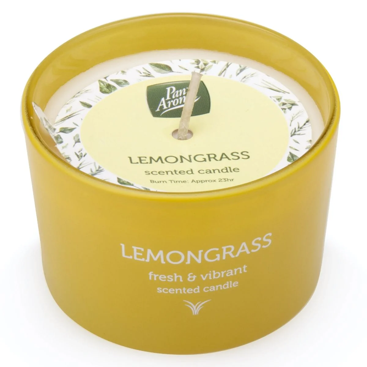 Pan Aroma - Lemongrass scented Candle - 23 Hours