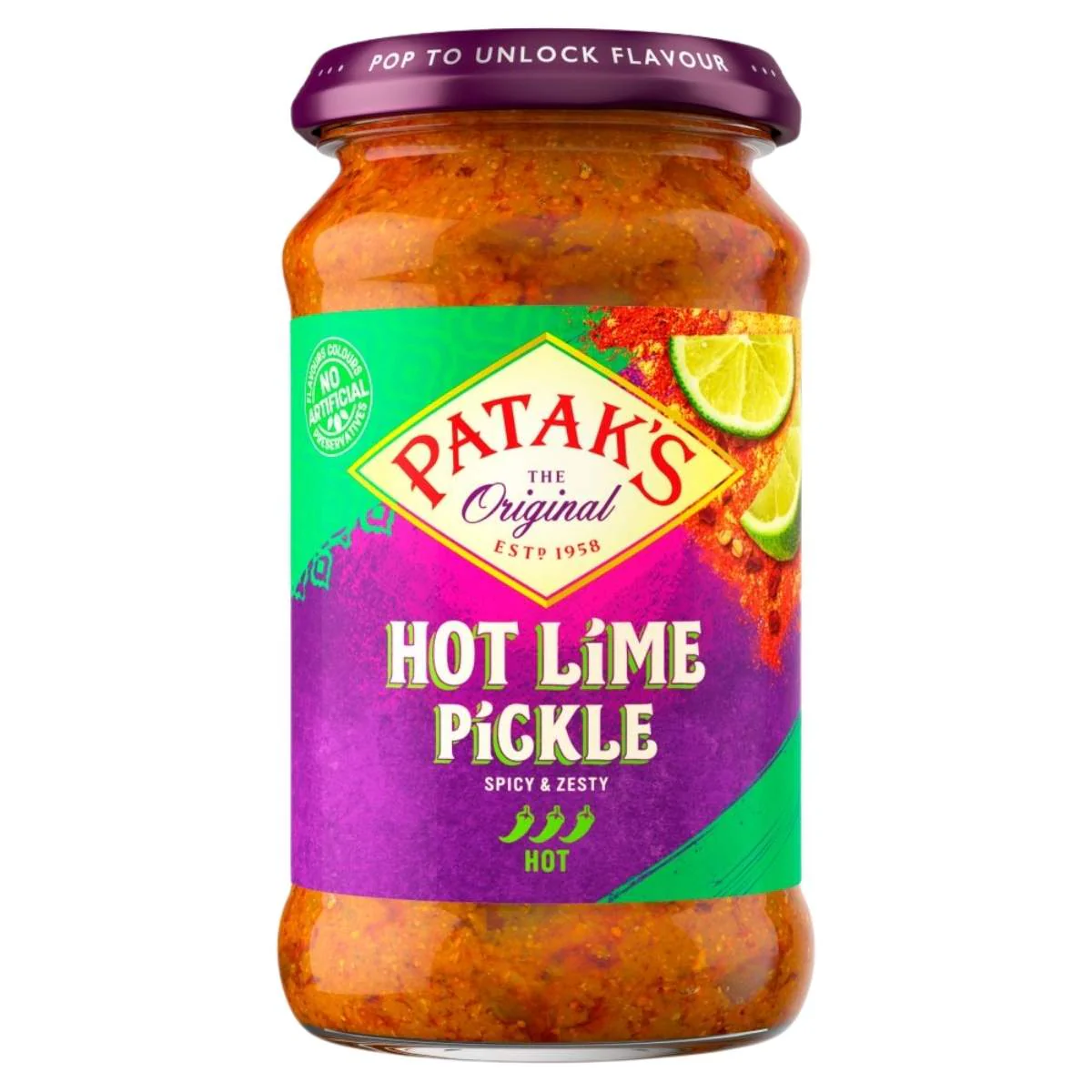 Patak's - Hot Lime Pickle - 283g