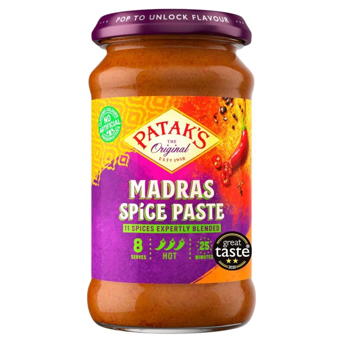 Patak's - Madras Spice Paste - 283g