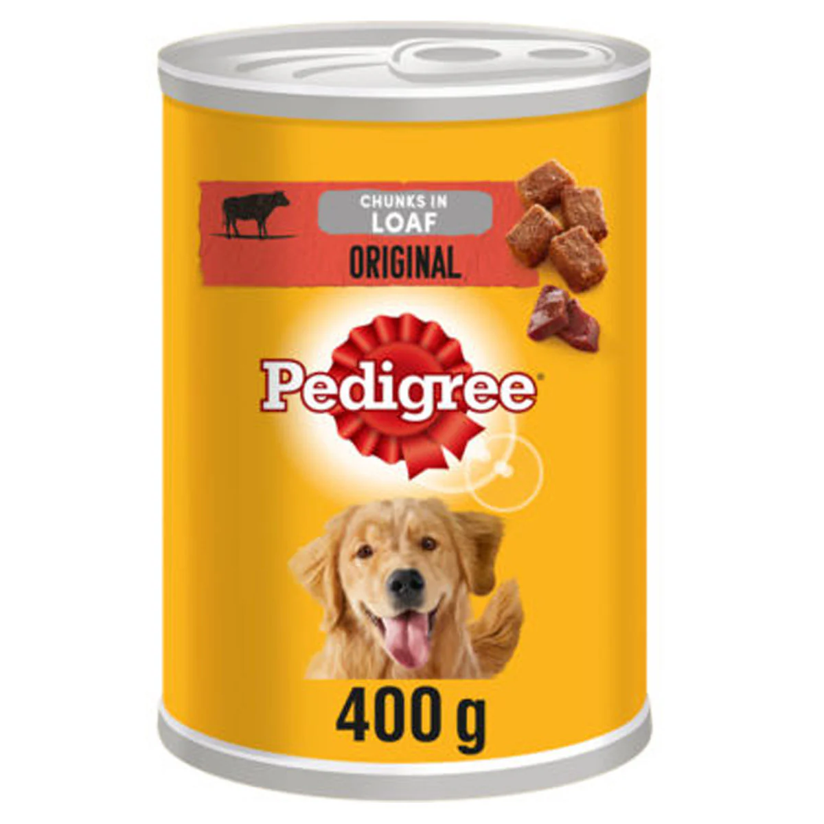 Pedigree - Adult Wet Dog Food Tin Original in Loaf - 400g