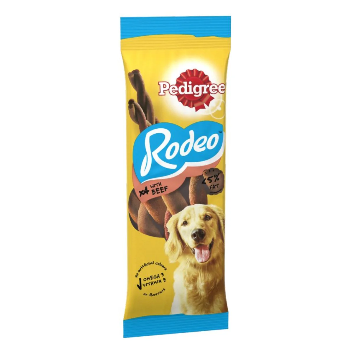 Pedigree - Rodeo Adult Dog Treats Beef 4 Sticks - 70g