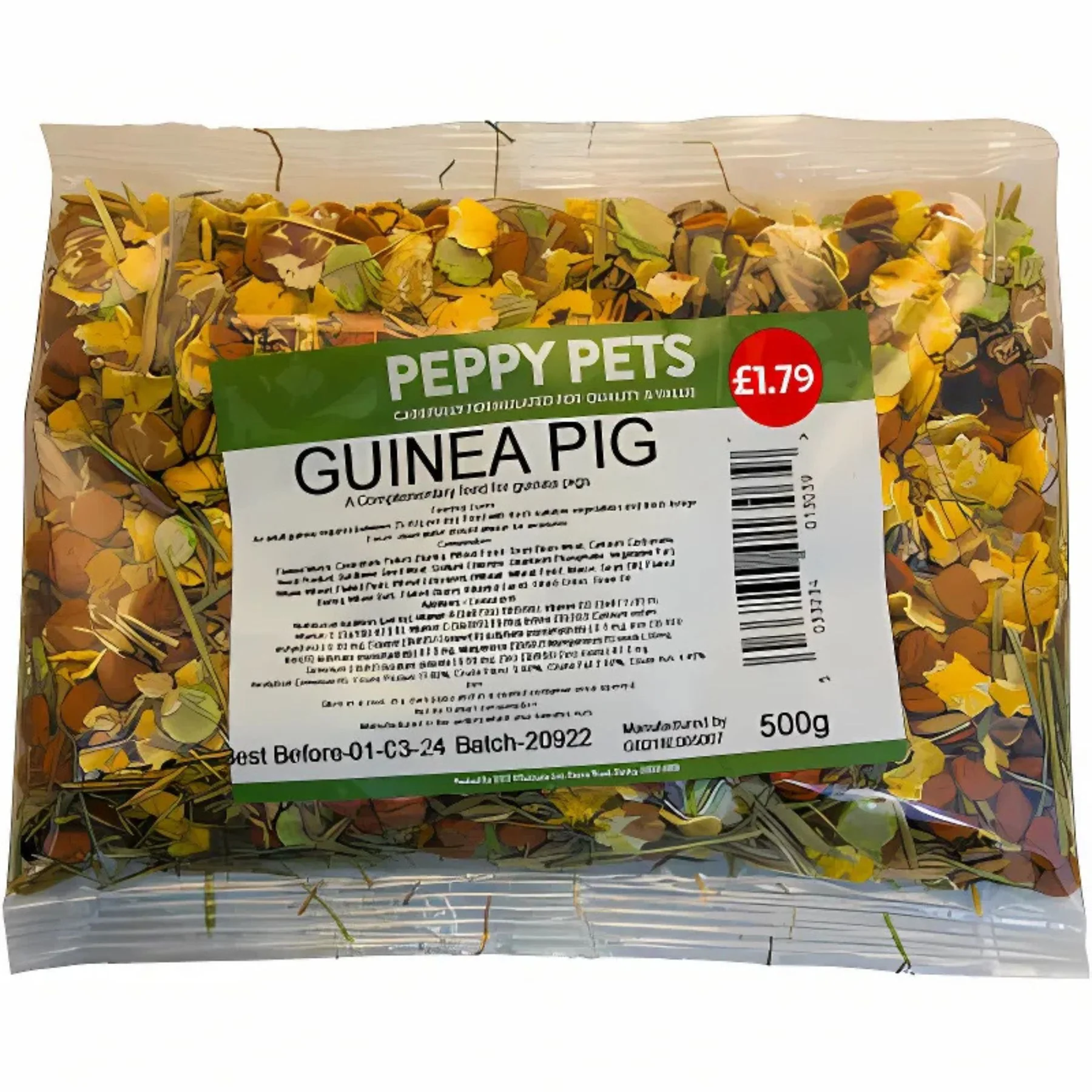 Peppy Pets - Guinea Pig Food - 500g