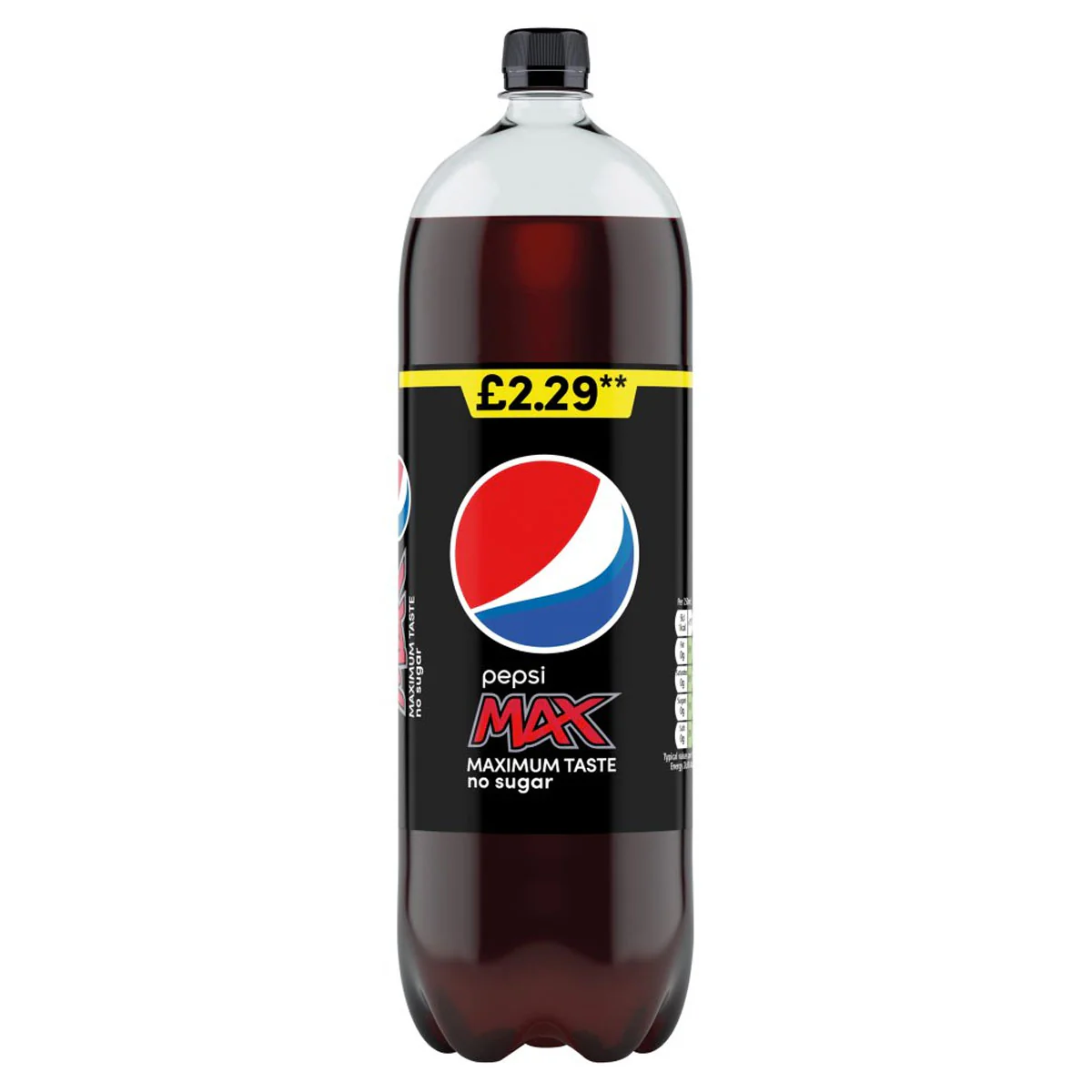 Pepsi - Max Cola Bottle - 2L