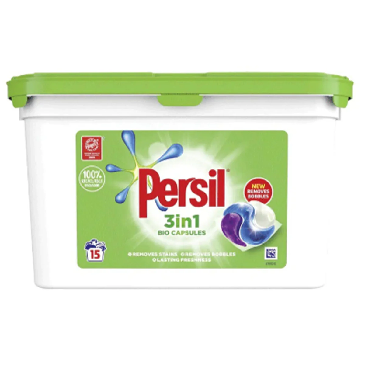 Persil - 3 in 1 Capsules Bio - 15 Wash