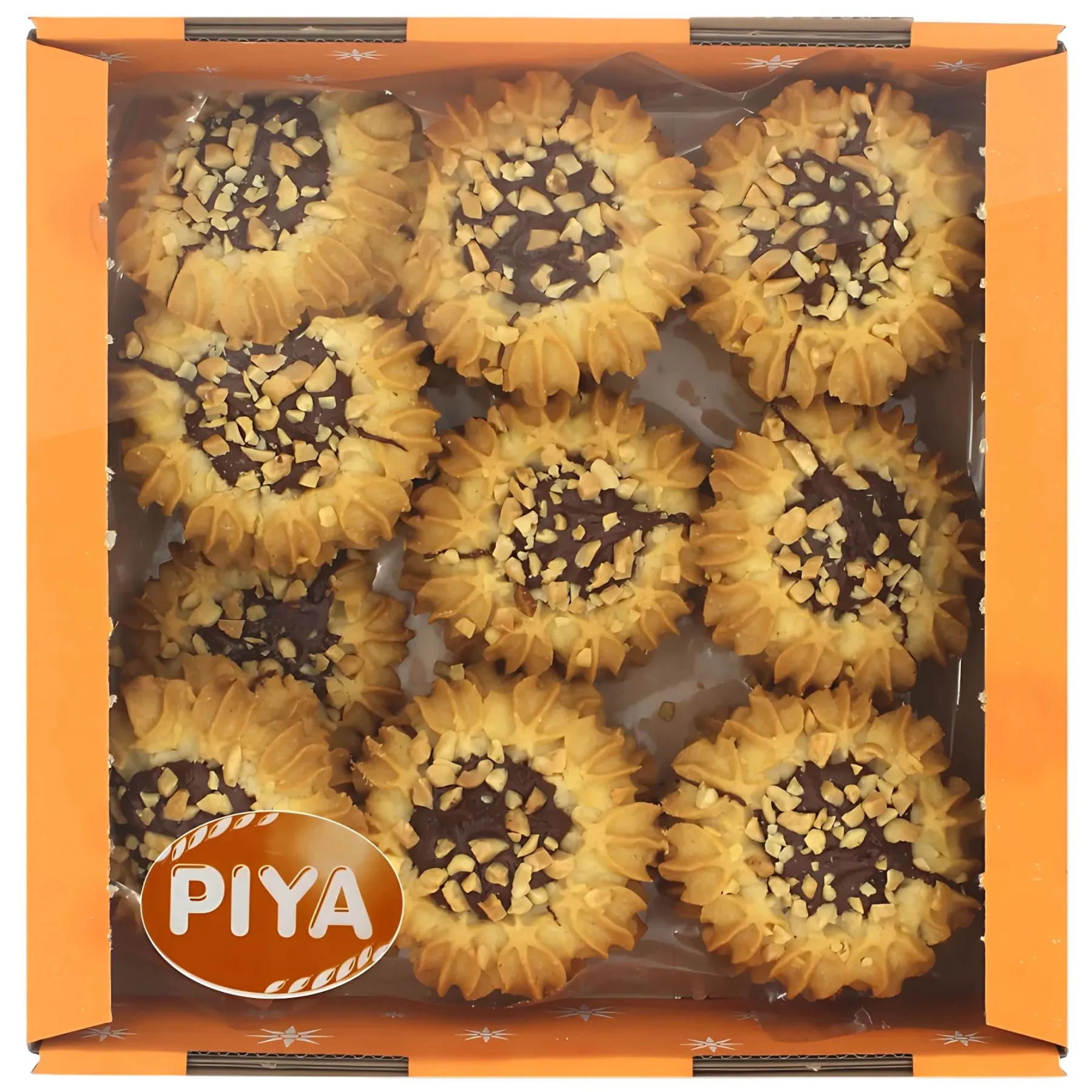 Piya - Cookies with Chocolate Cream and Peanuts - 400g