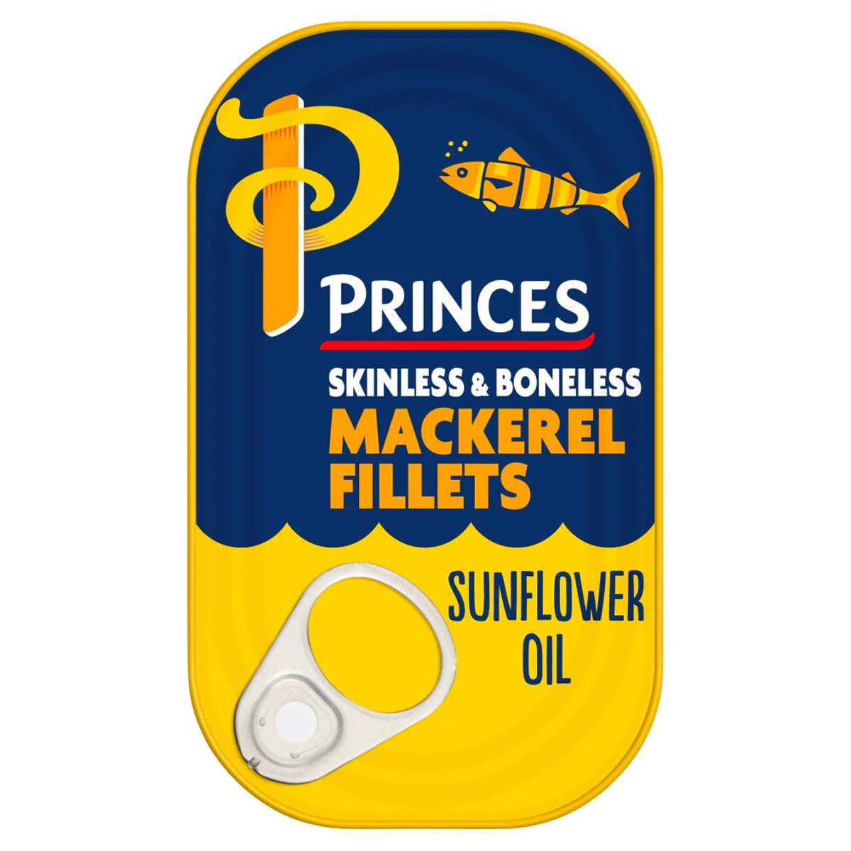 Princes - Mackerel Fillets Sunflower Oil - 125g