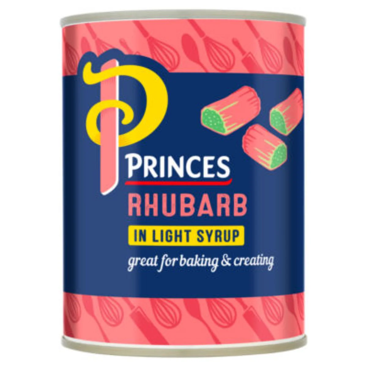 Princes - Rhubarb in Light Syrup - 540g