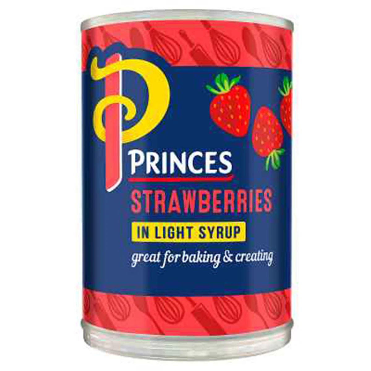 Princes - Strawberries in Light Syrup - 410g