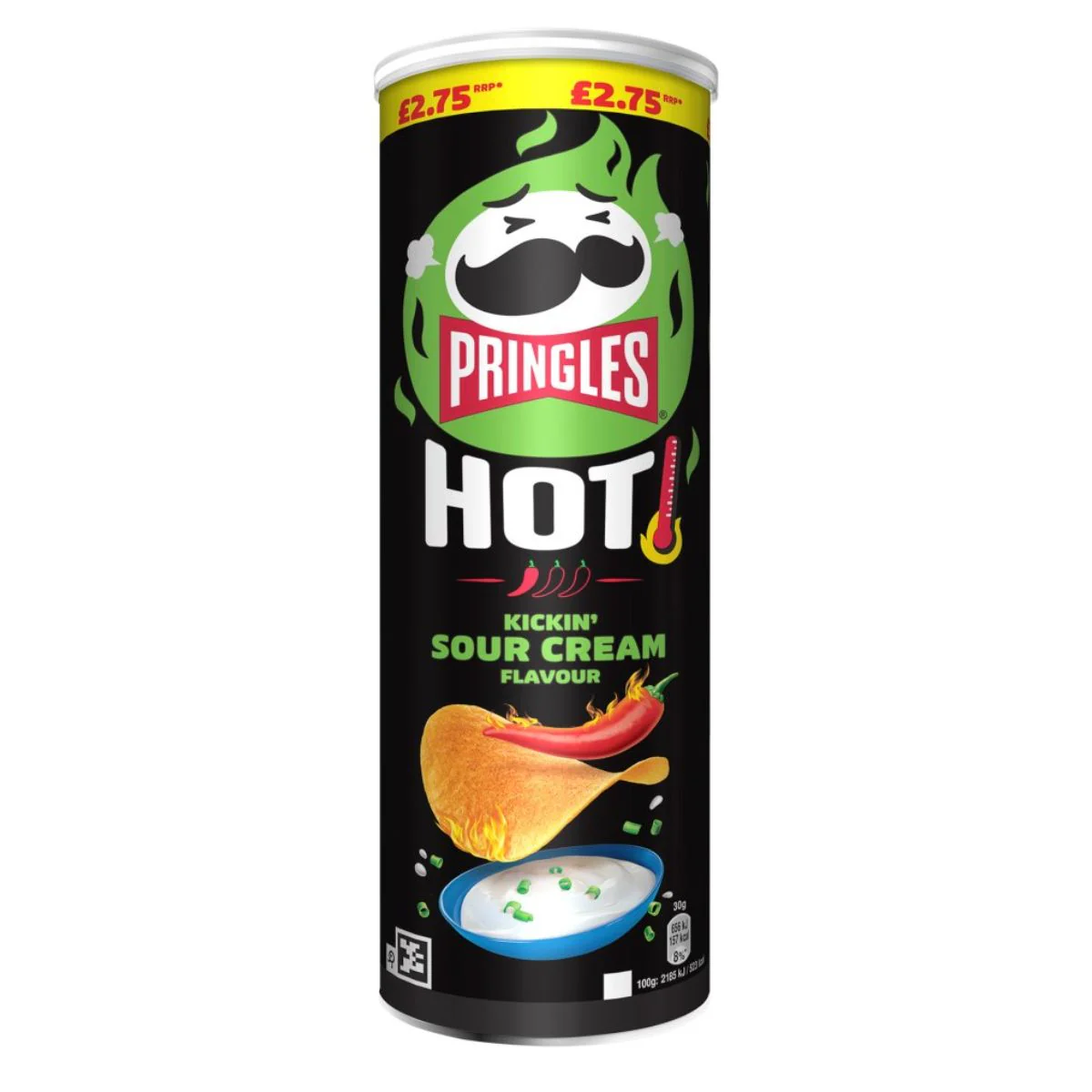 Pringles - Hot Kickin Sour Cream Flavour - 160g