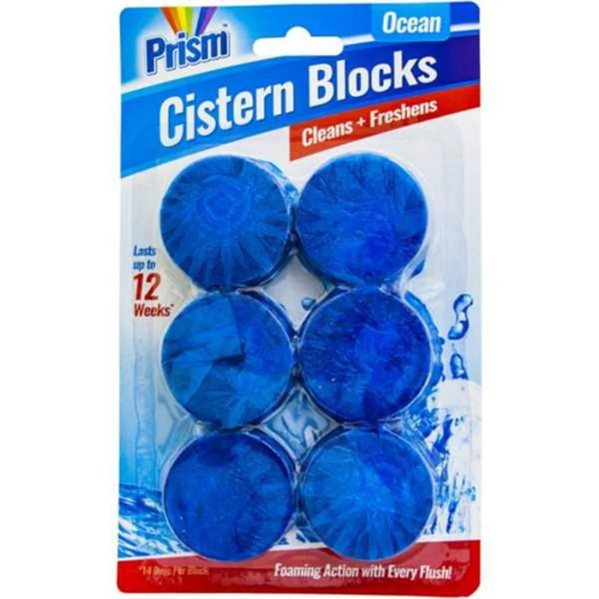 Prism - Toilet Bowl Freshener - 6 Cistern Blocks
