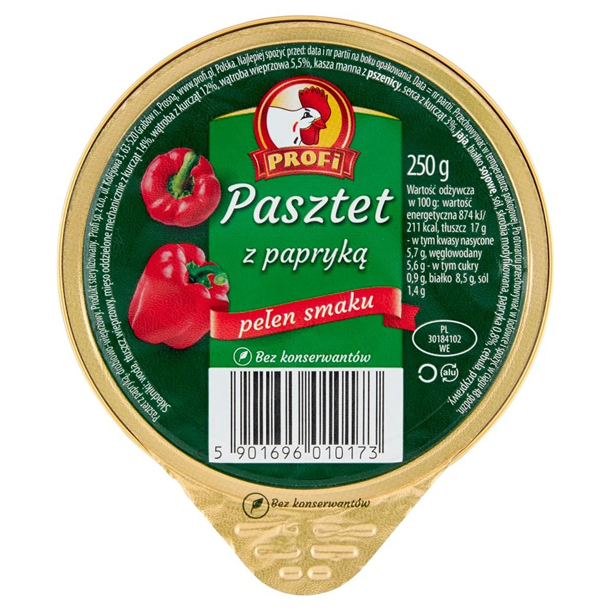 Profi - Pate with Peppers - 250g