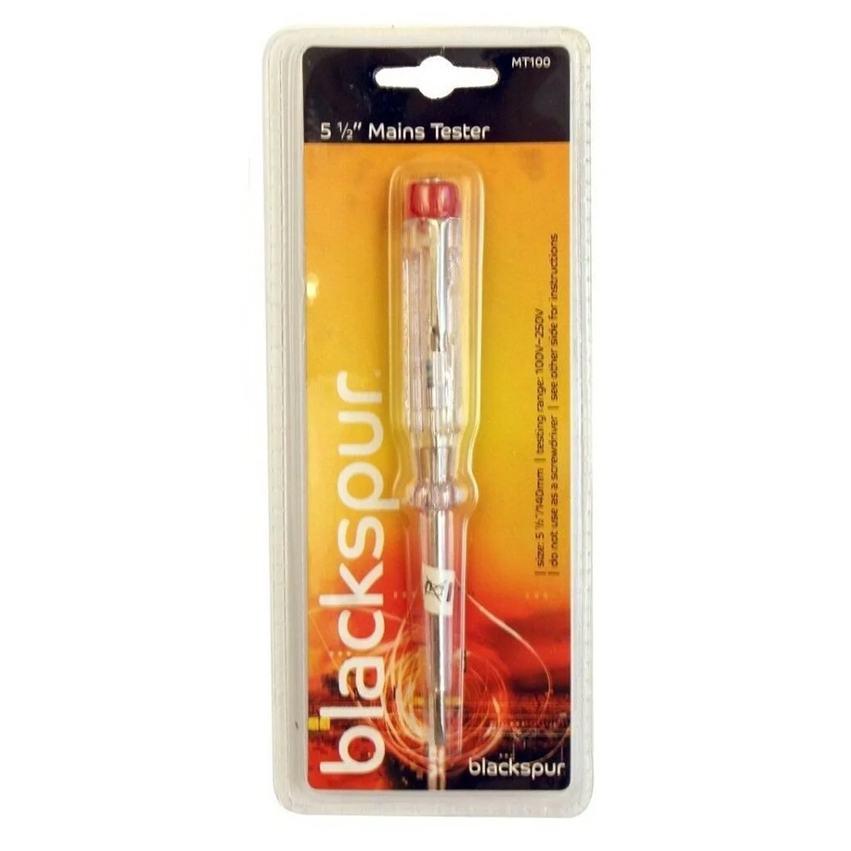 Blackspur - Mt100 Screwdriver Voltage Tester