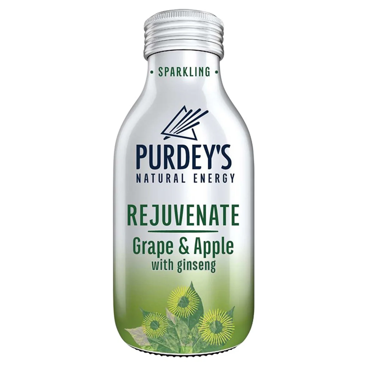 Purdey's - Natural Energy Rejuvenate Grape & Apple with Ginseng Bottle - 330ml