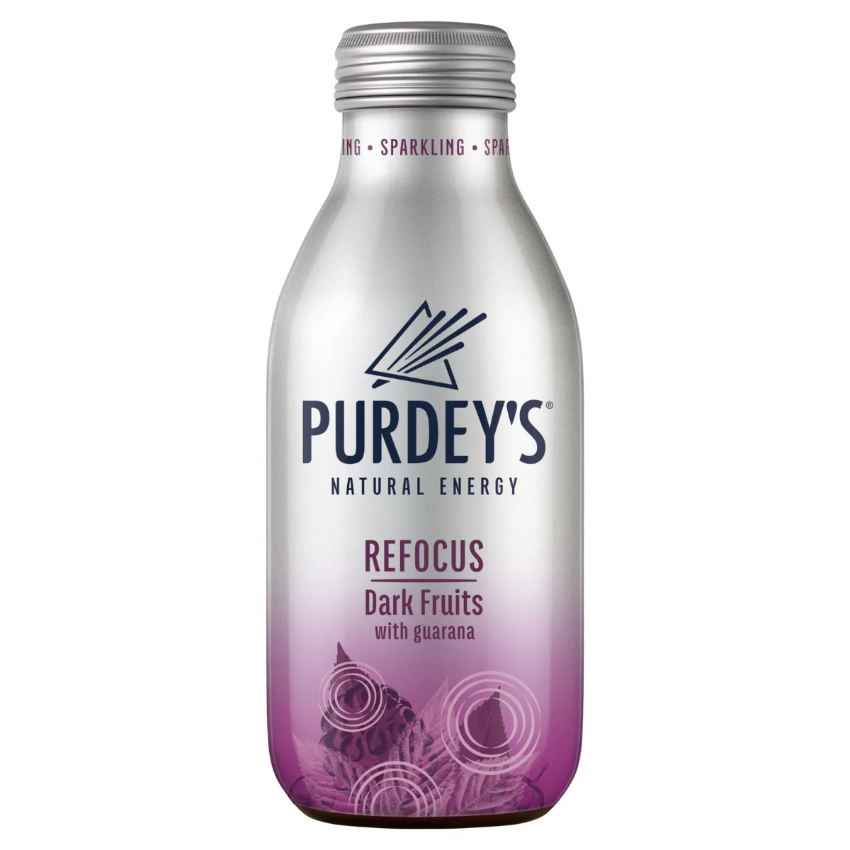 Purdey's - Refocus Dark Fruit Energy Drink - 330ml