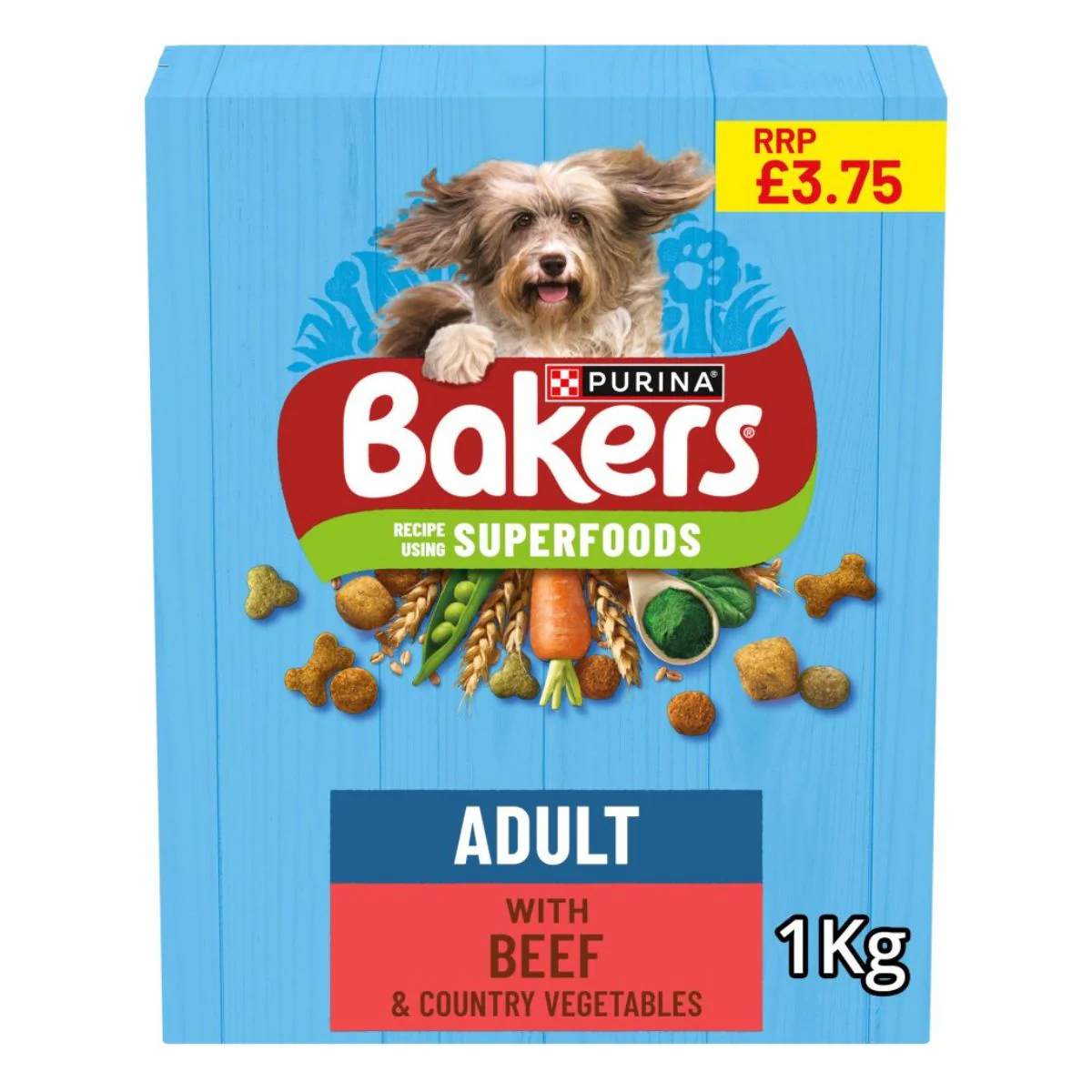 Purina - Bakers Adult with Tasty Beef & Country Vegetables - 1kg