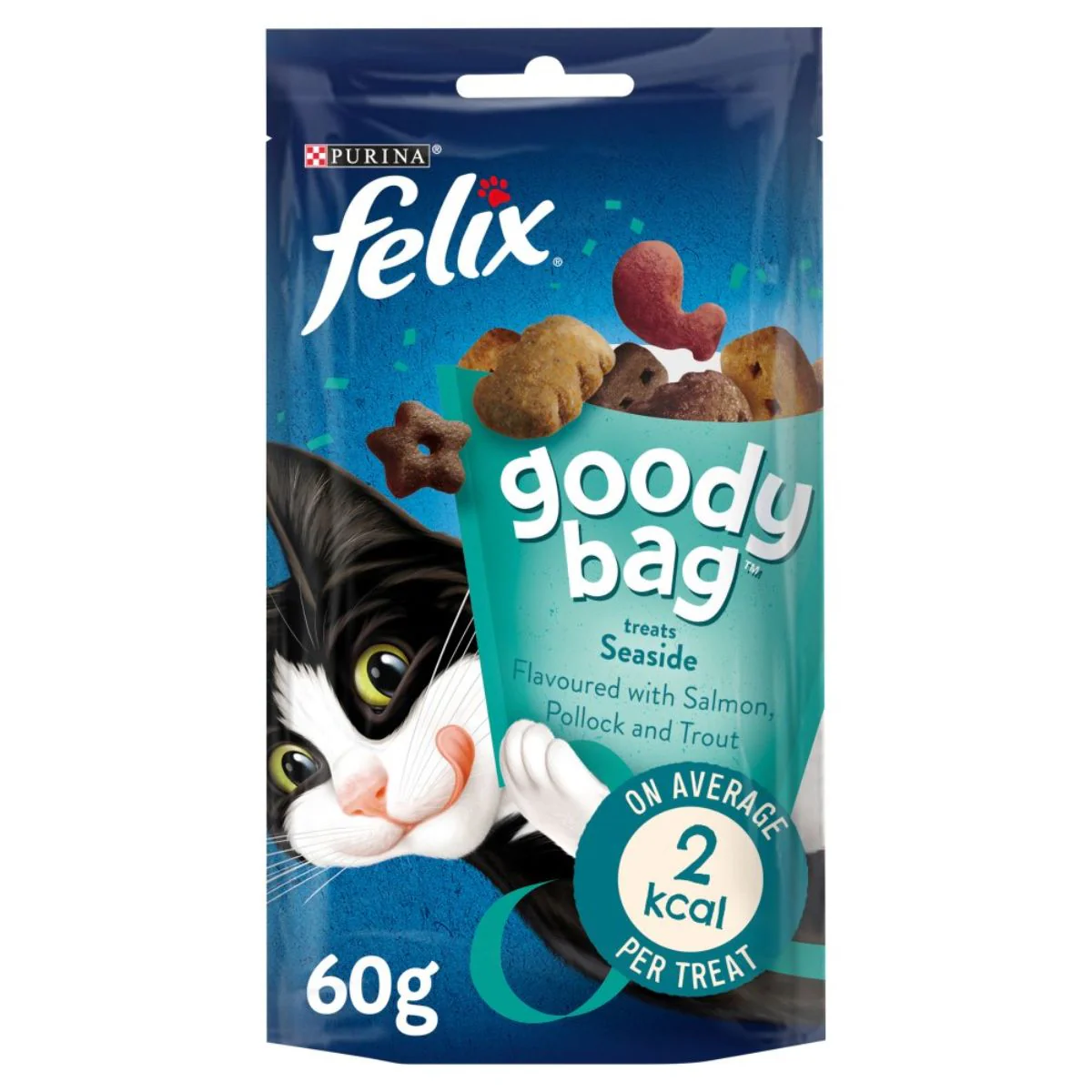 Purina - Felix Goody bag Seaside with Salmon, Pollock and Trout - 60g