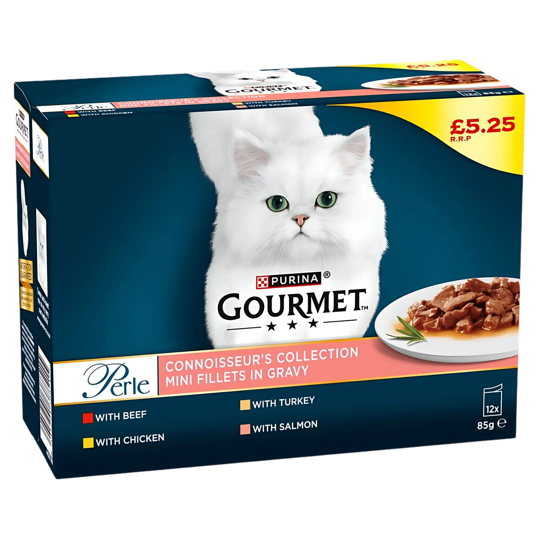 Purina - Gourmet Connoisseur's Collection Mini Fillets in Gravy - 12 x 85g