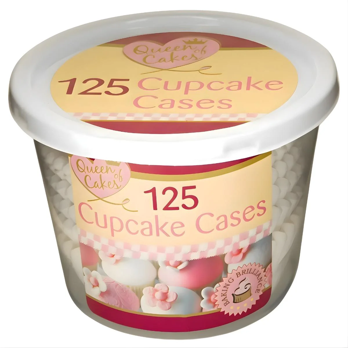 Queen Of Cakes - 125 Cupcake Cases