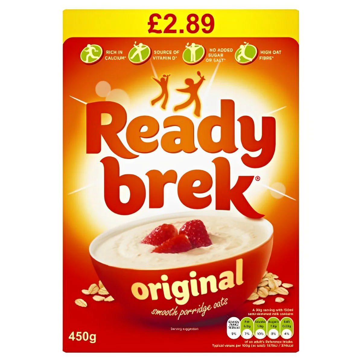 Ready Brek - Original Smooth Porridge Oats - 450g