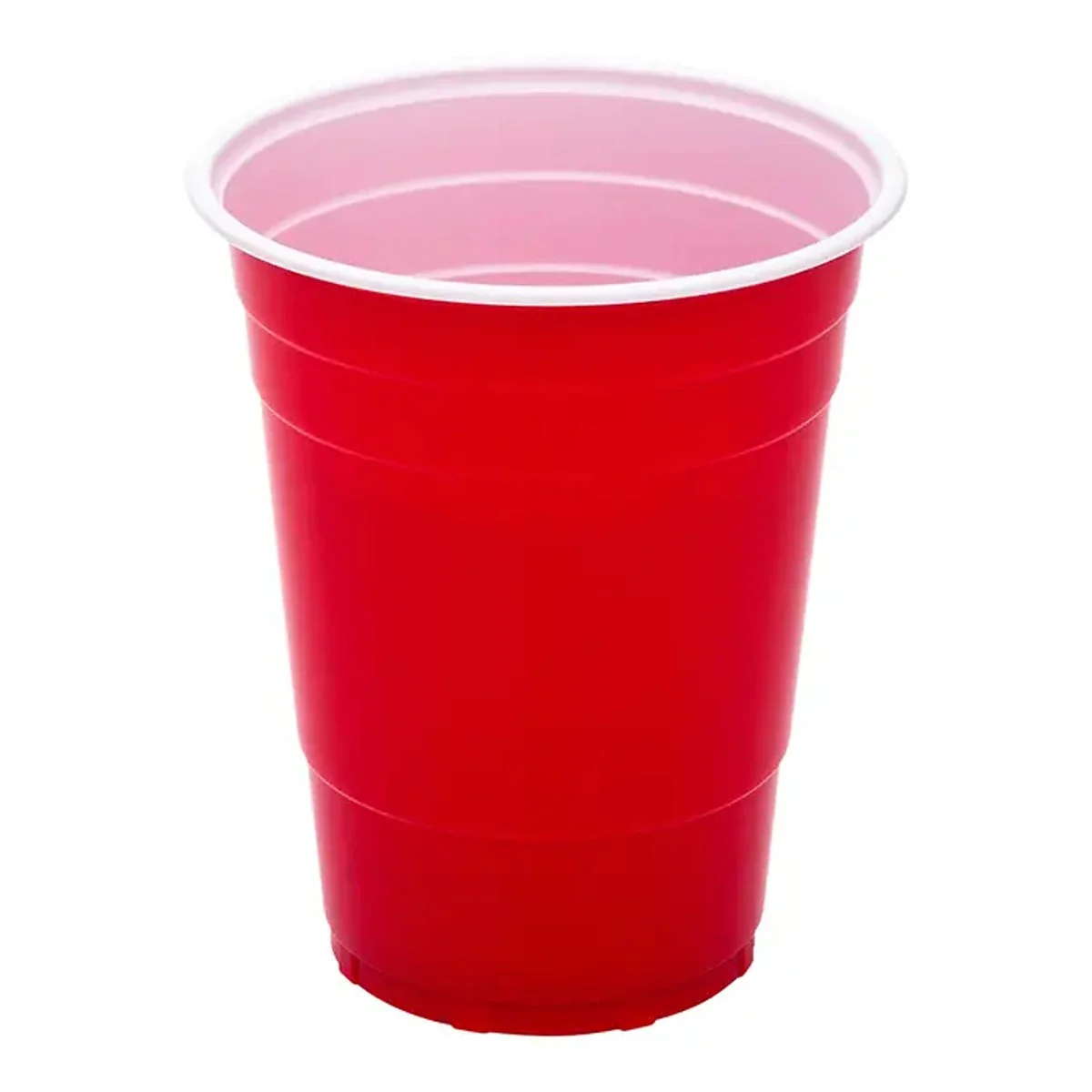 Essential - 6 Plastic Red Party Cups - 16oz