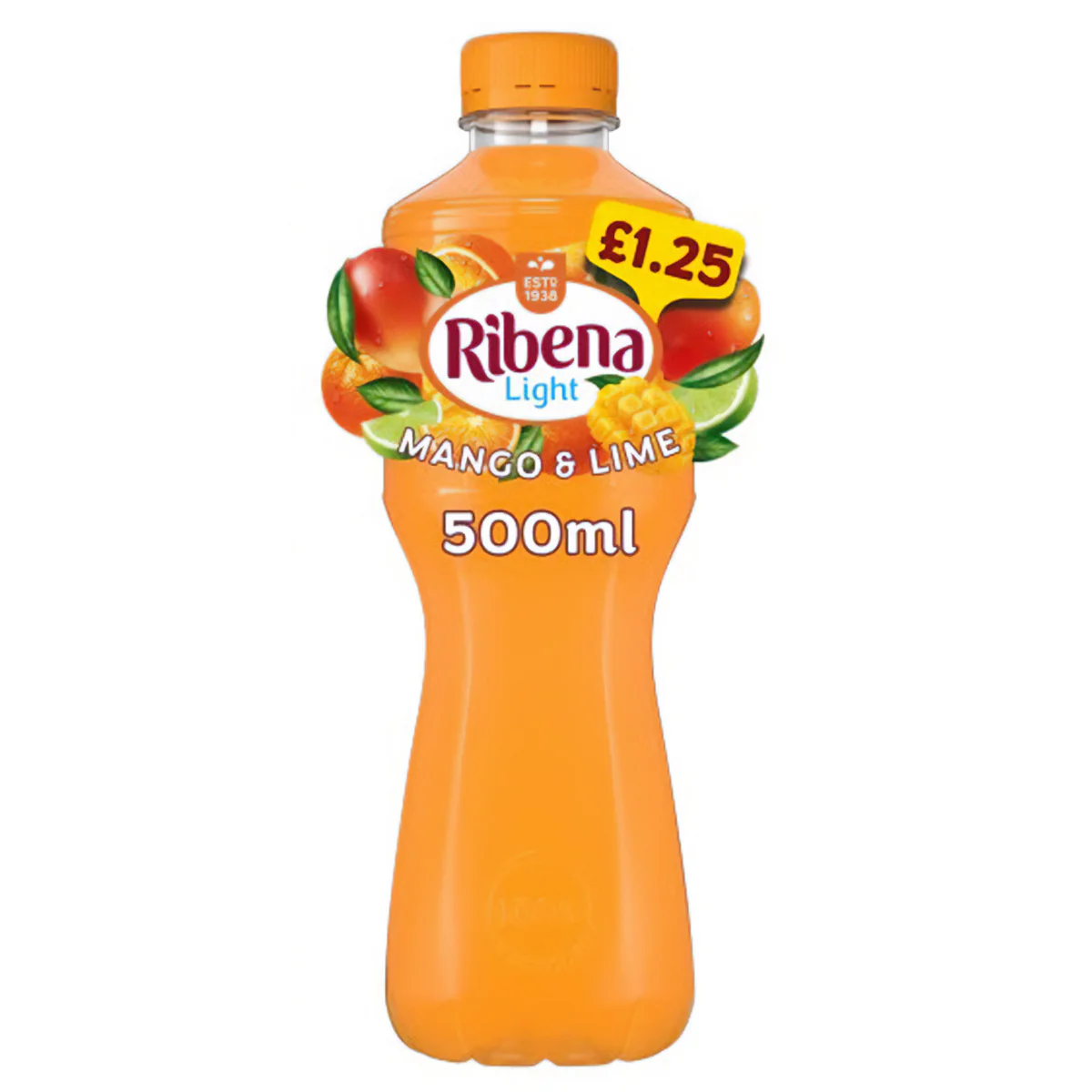Ribena - Light Mango & Lime Juice Drink - 500ml