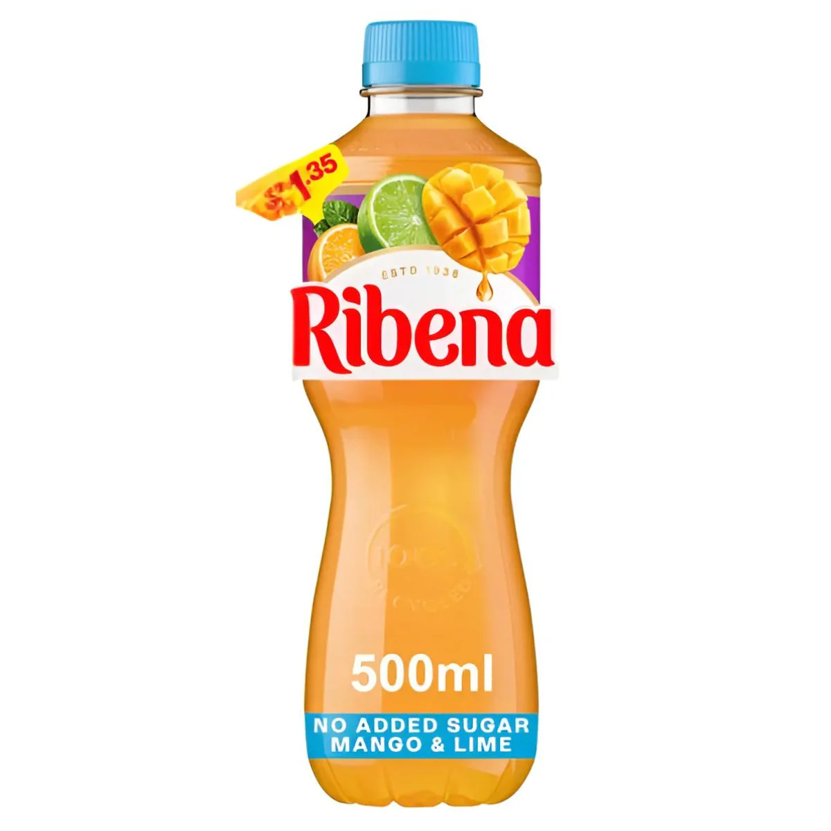 Ribena - Mango & Lime Juice Drink - 500ml