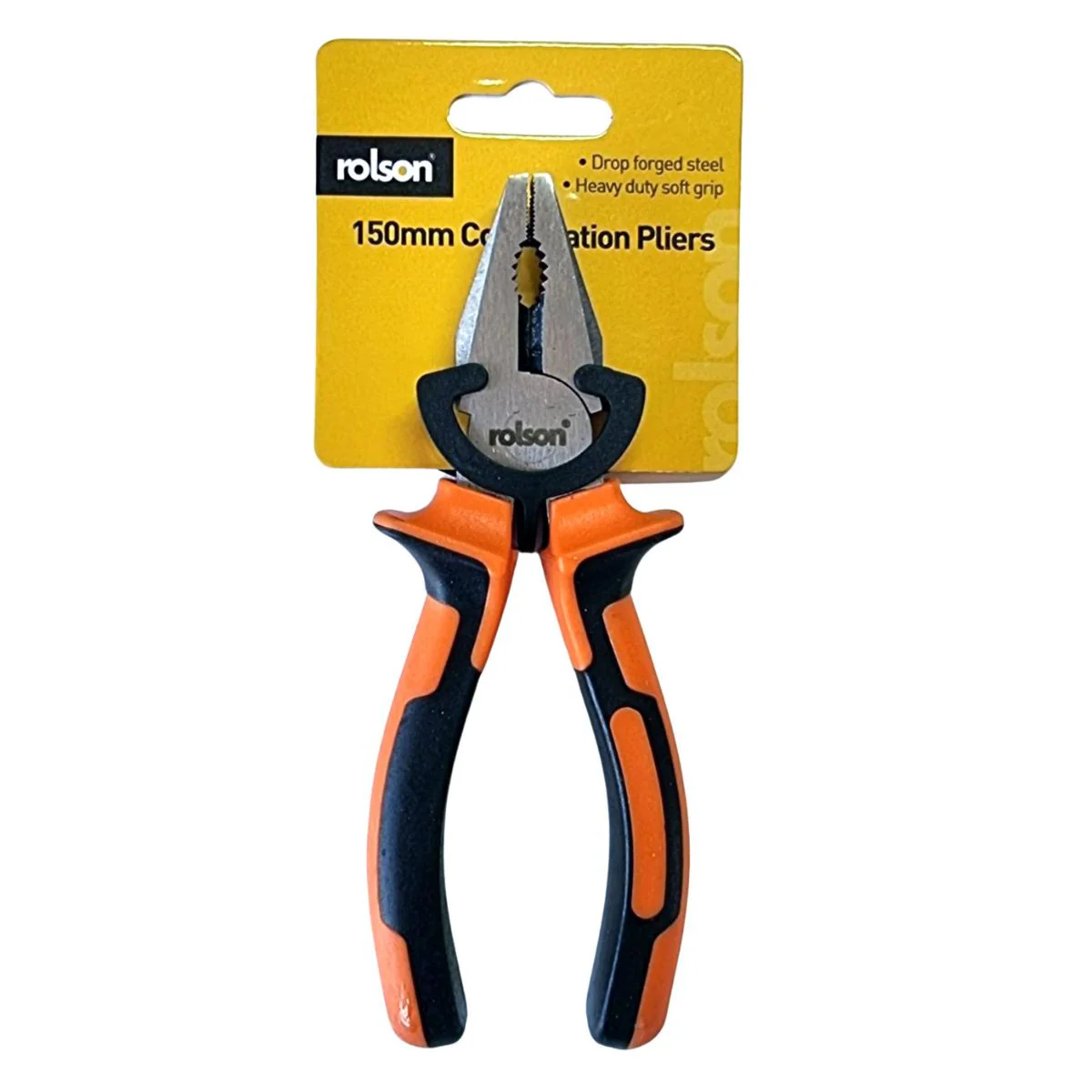Rolson - 150mm Combination Pliers - 1pcs