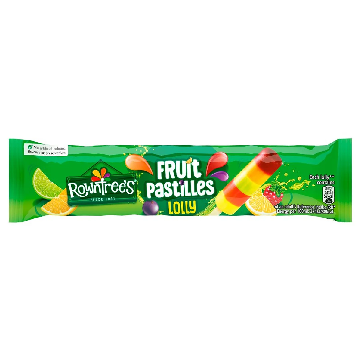 Rowntrees - Fruit Pastilles Ice Lollies - 65ml