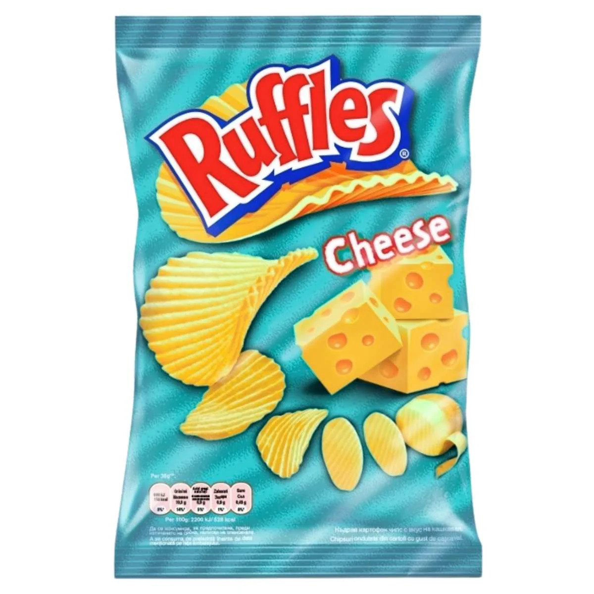 Ruffles - Cheese Flavoured Crisps - 140g
