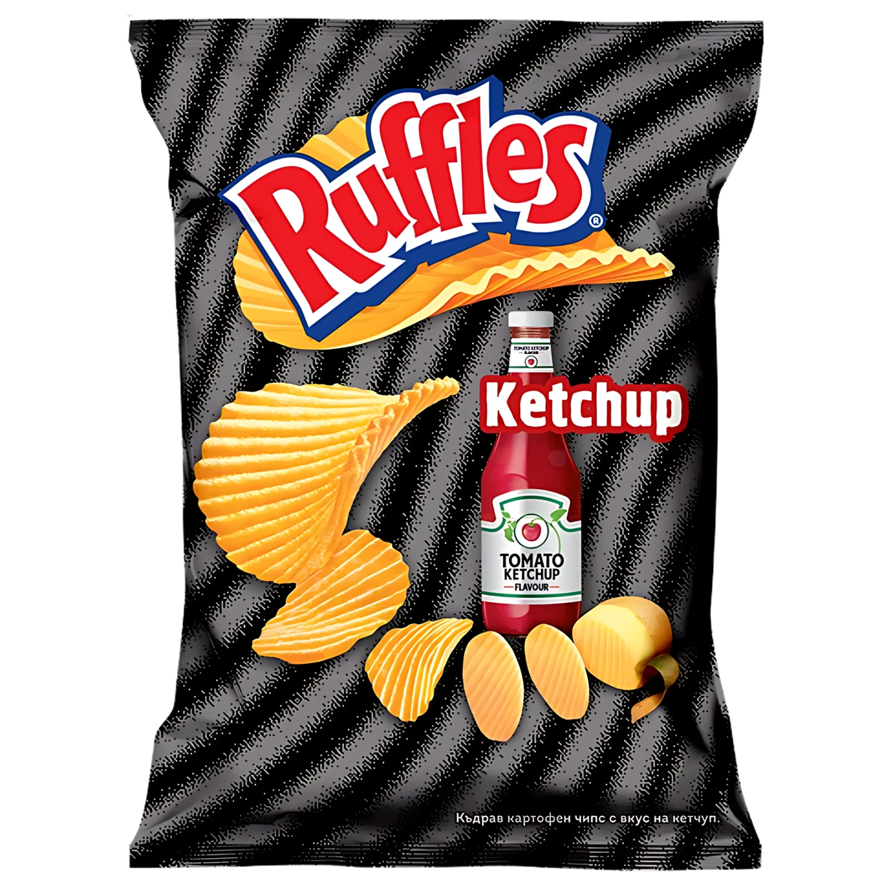 Ruffles - Ketchup Flavoured Crisps - 140g