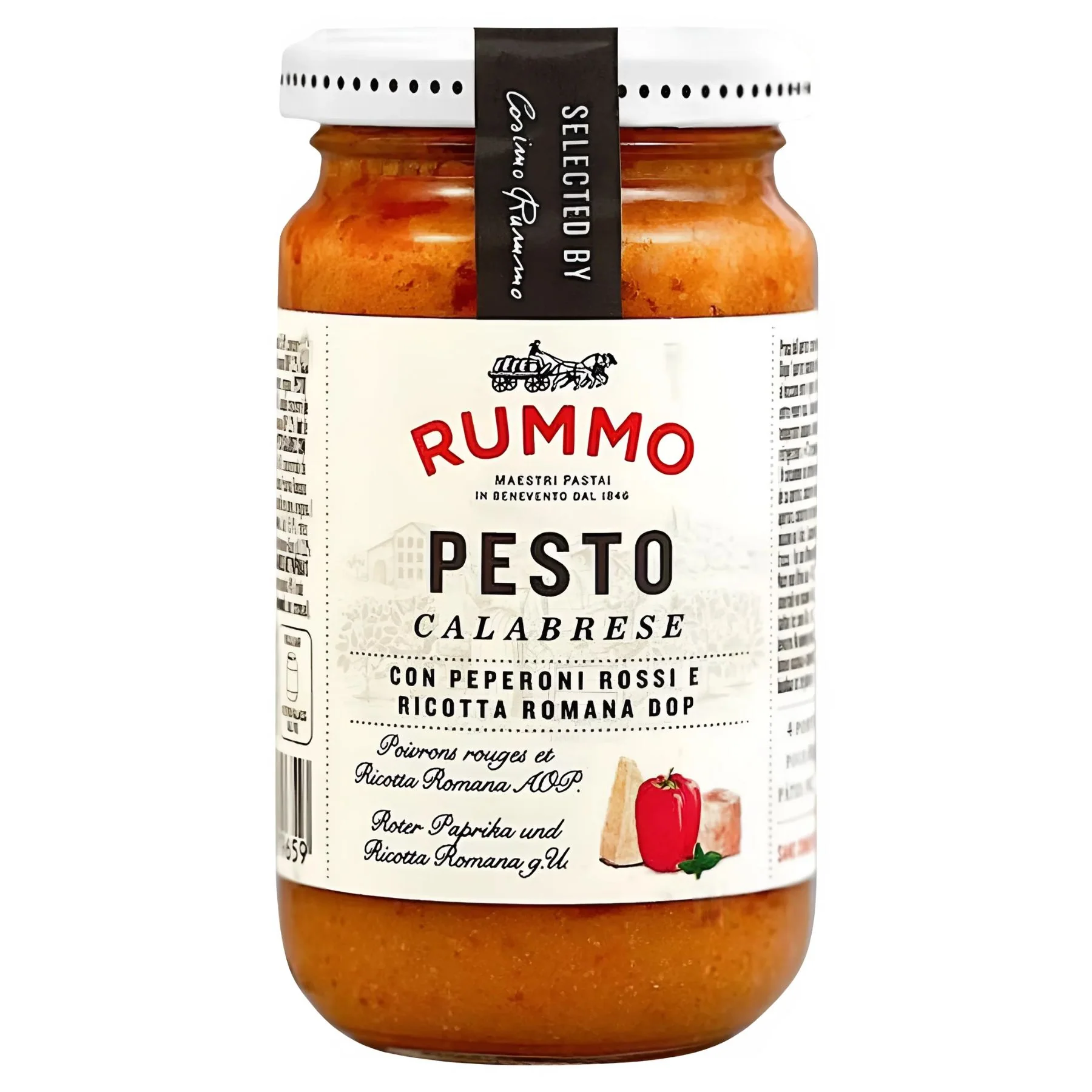 Rummo - Calabrese Pesto With Peppers & Ricotta - 190g