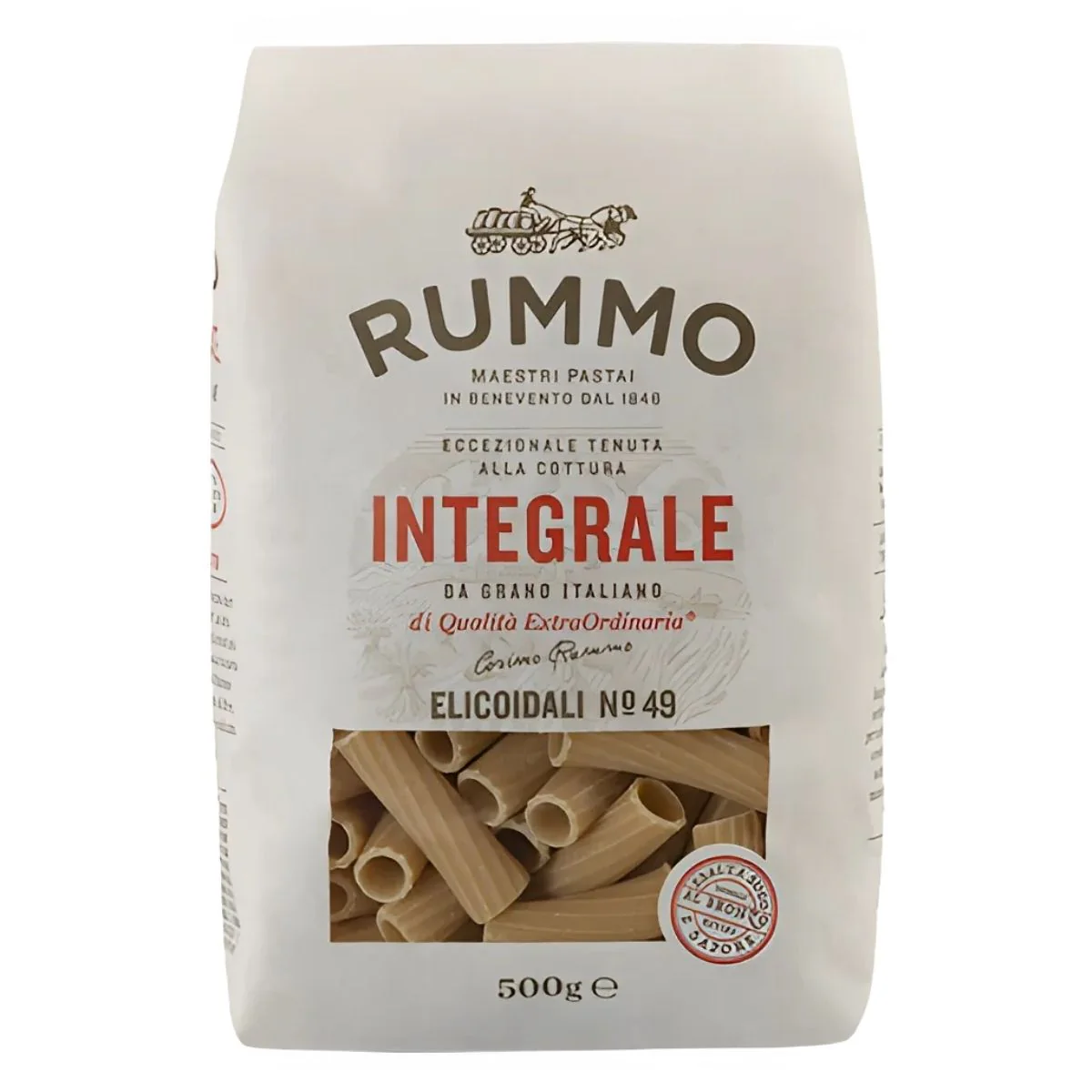 Rummo - Wholewheat Elicoidali Pasta No.49 - 500g