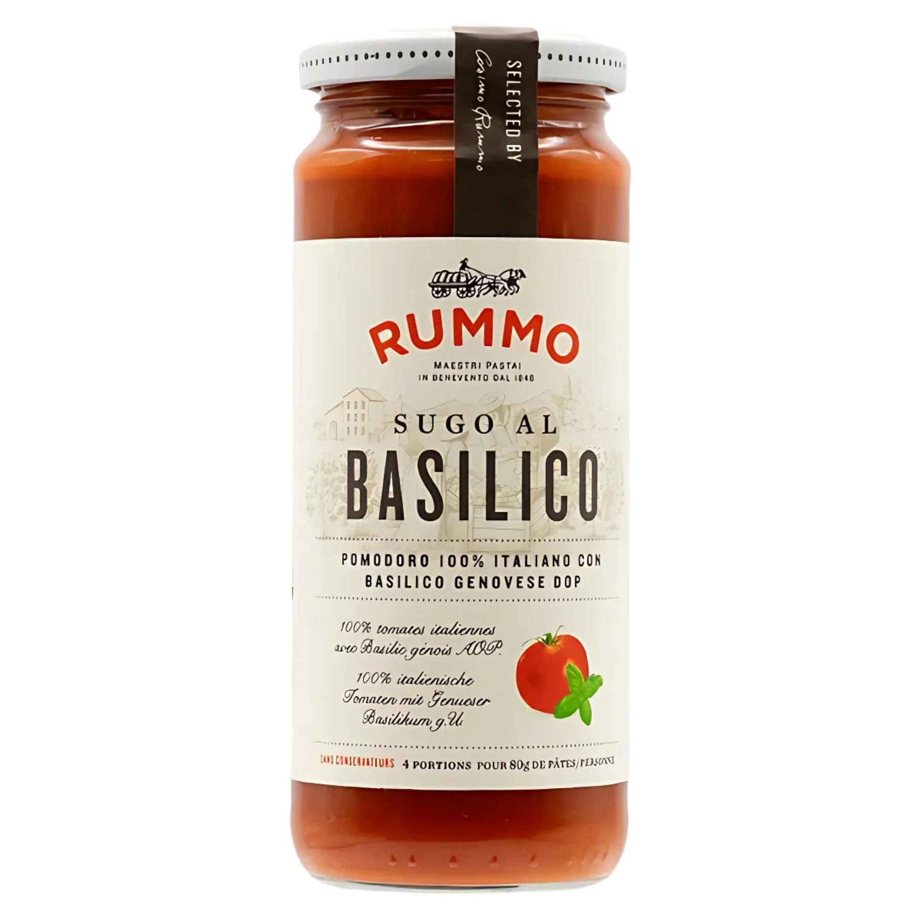 Rummo - Pasta Sauce With Basil - 340g