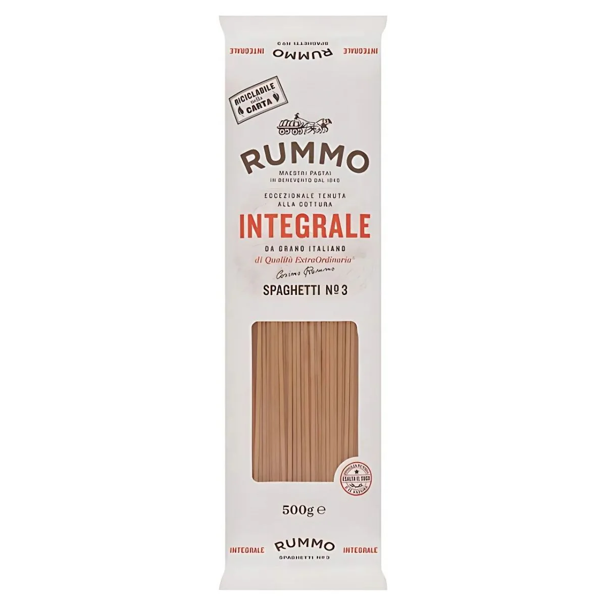 Rummo - Wholewheat Spaghetti No.3 - 500g