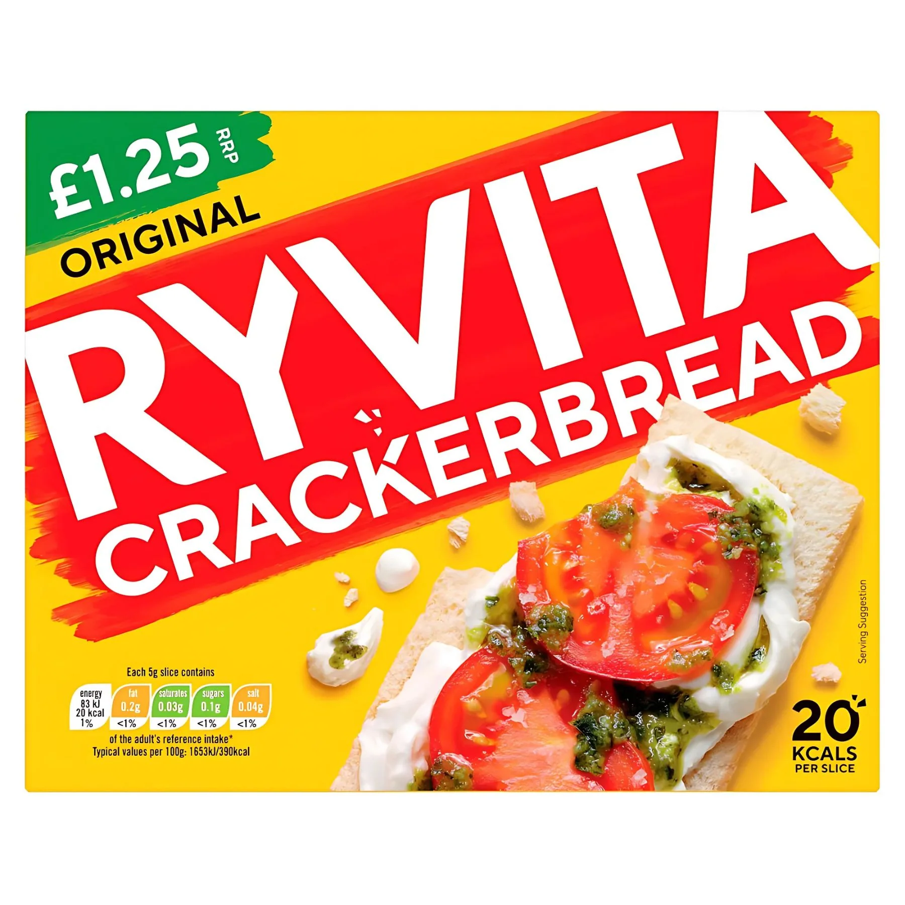Ryvita - Crackerbread Original - 125g