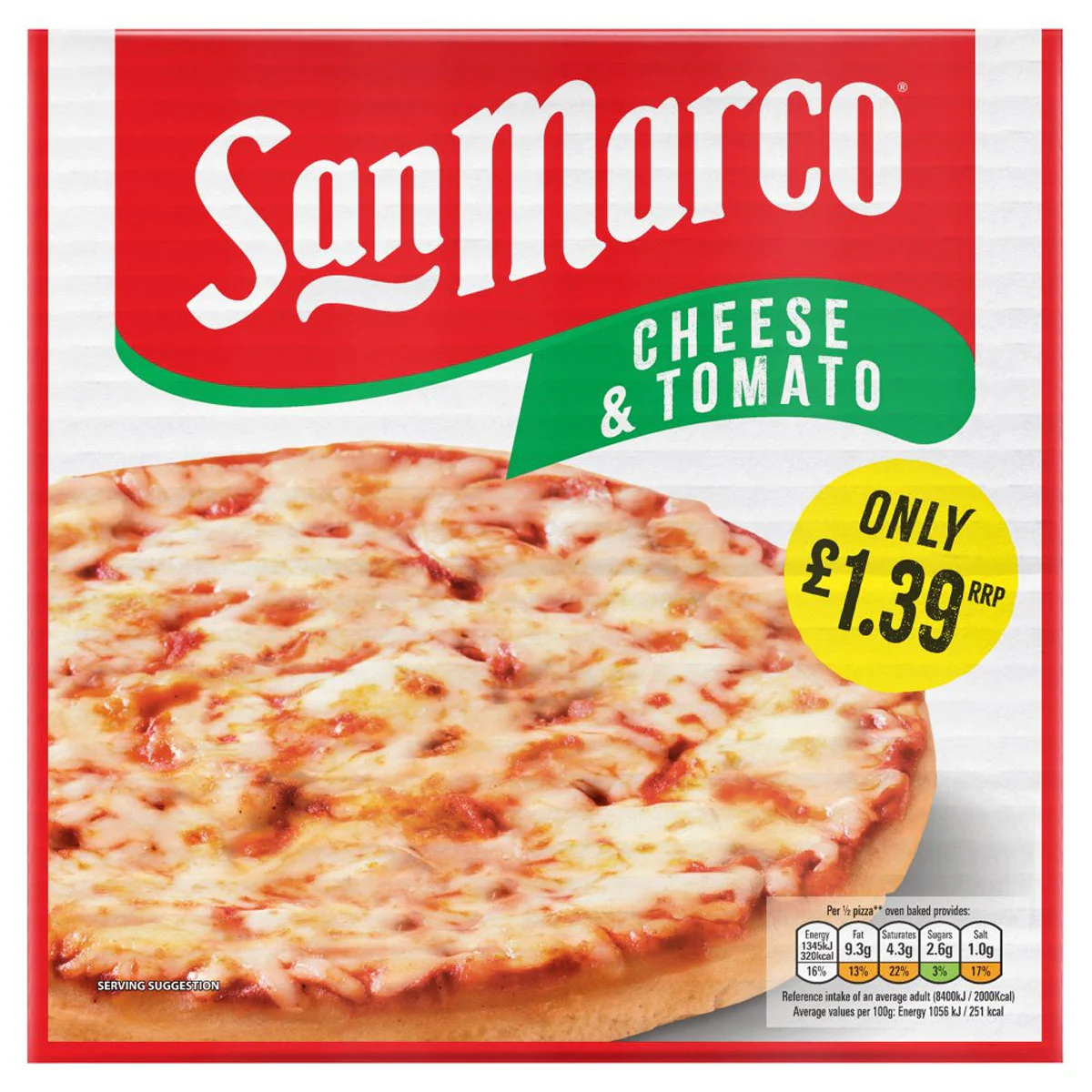 San Marco - Cheese & Tomato Pizza - 253g