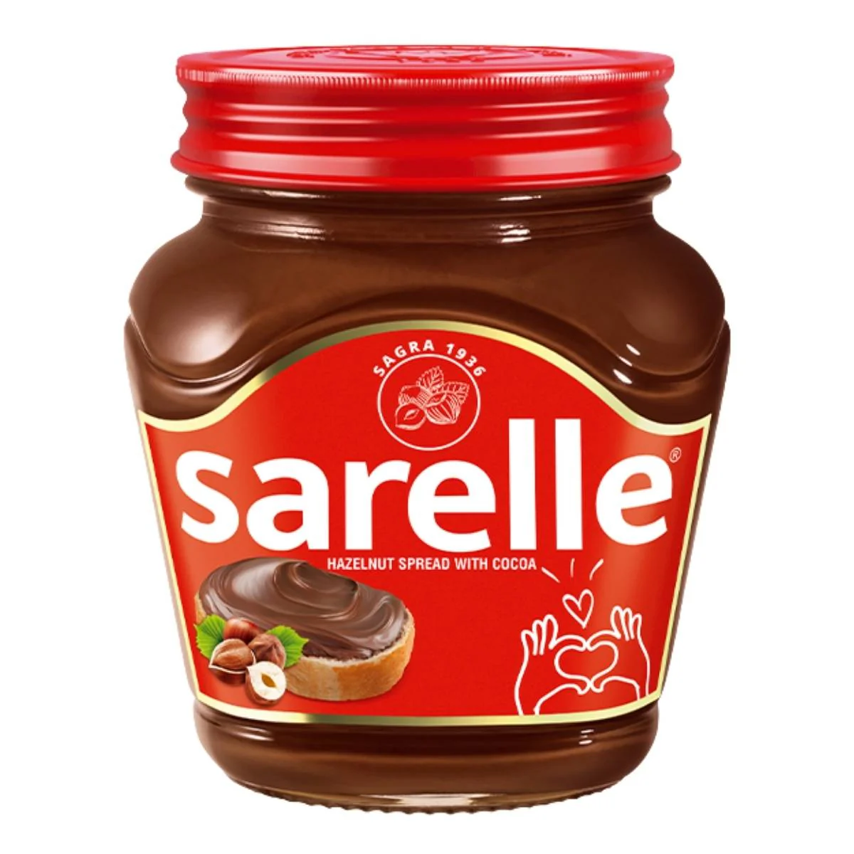 Sarelle - Hazelnut Spread With Cocoa - 350g