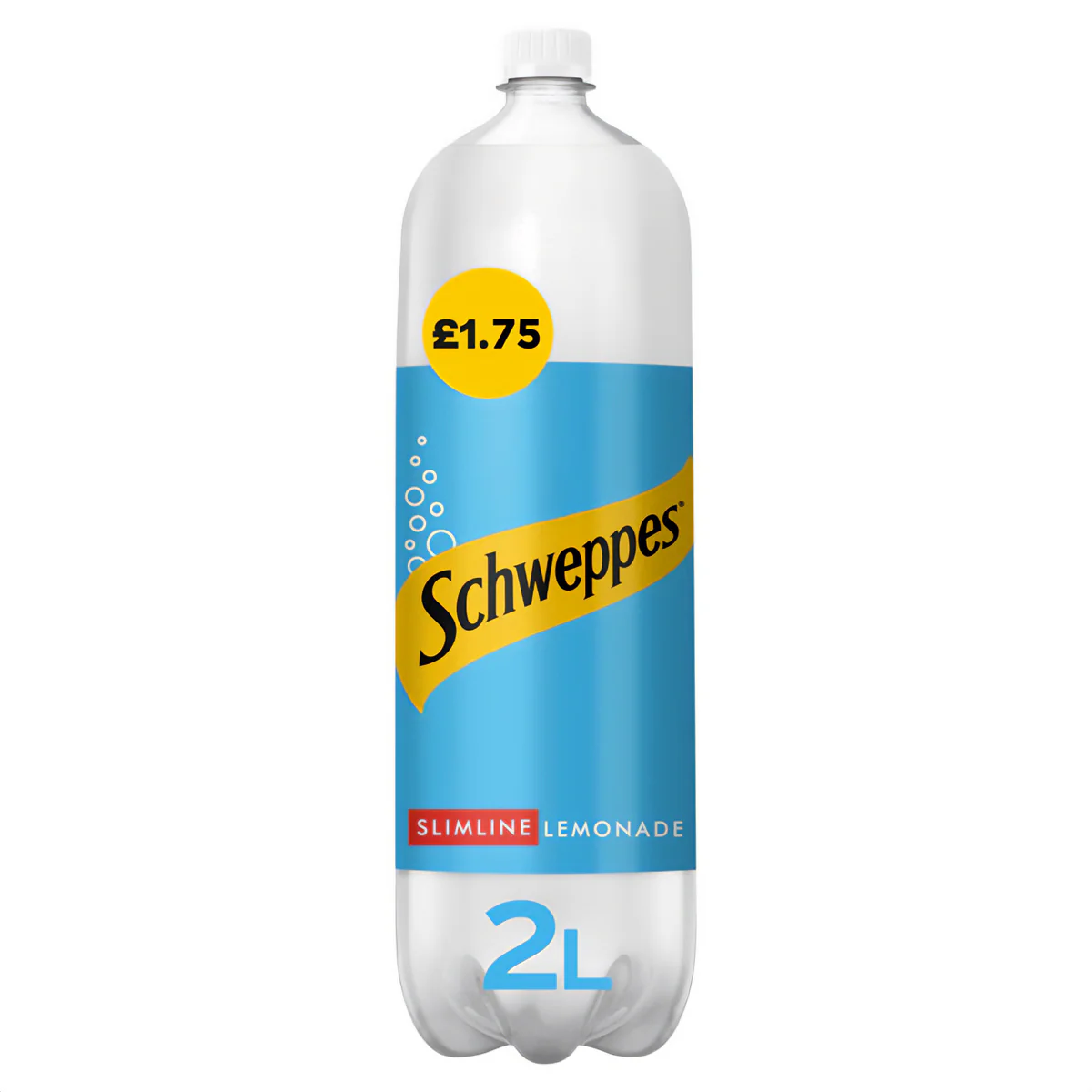Schweppes - Slimline Lemonade Bottle - 2L