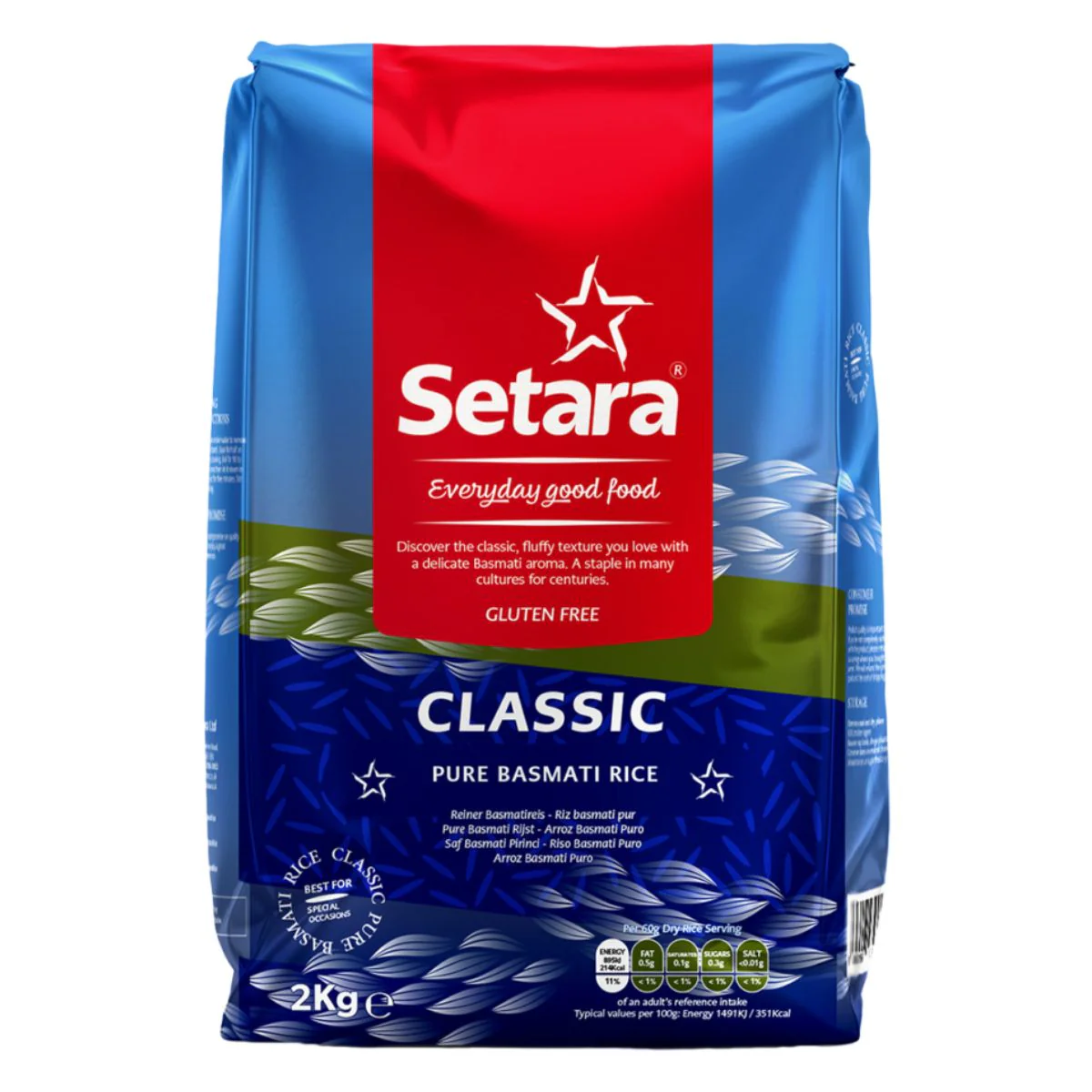 Setara - Classic Basmati Rice - 2kg