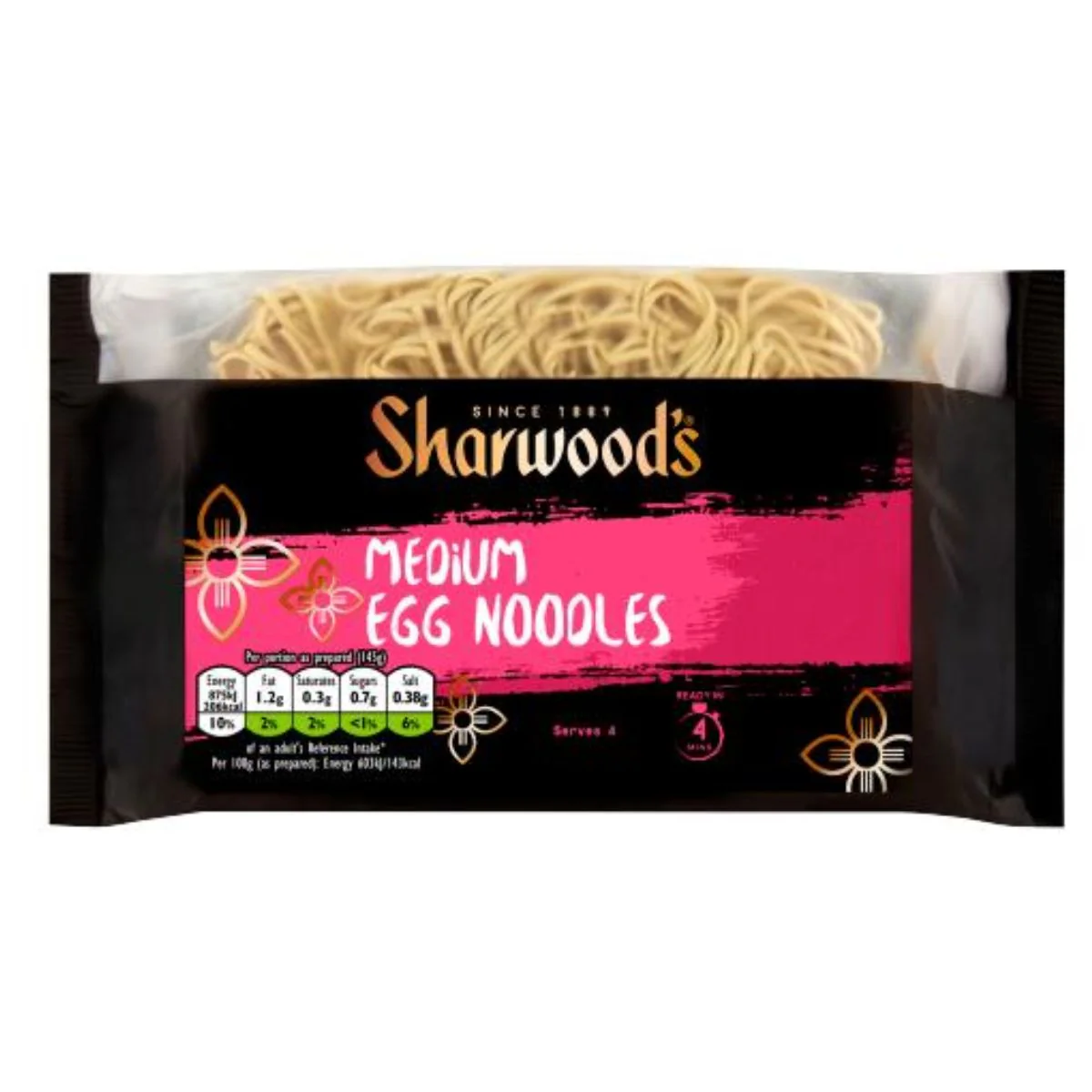 Sharwoods - Medium Egg Noodles - 226g