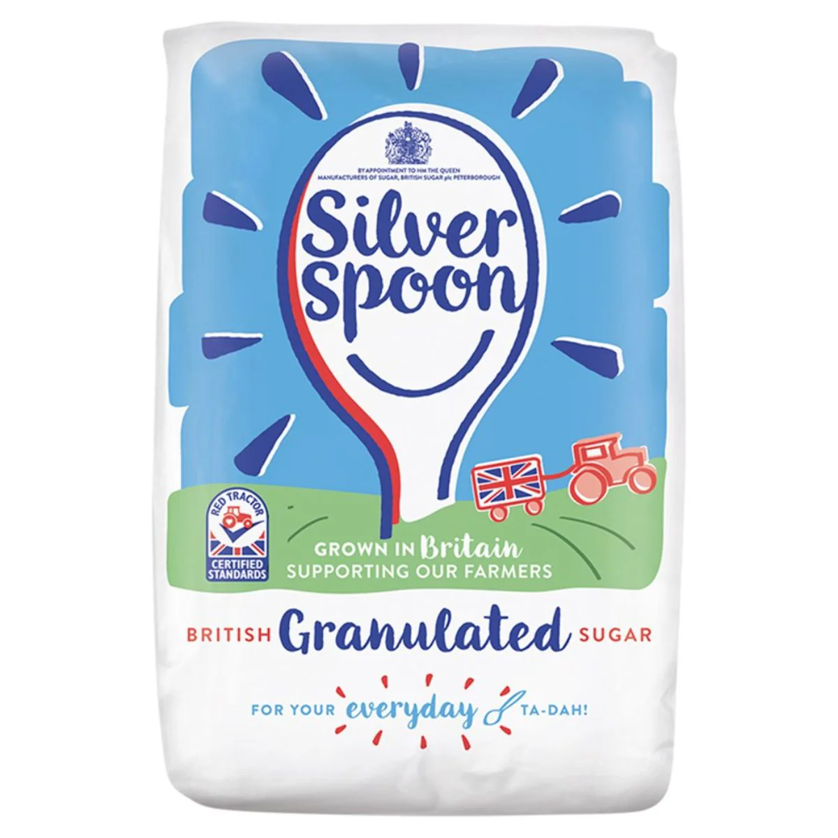 Silver Spoon - British Granulated Sugar - 1kg