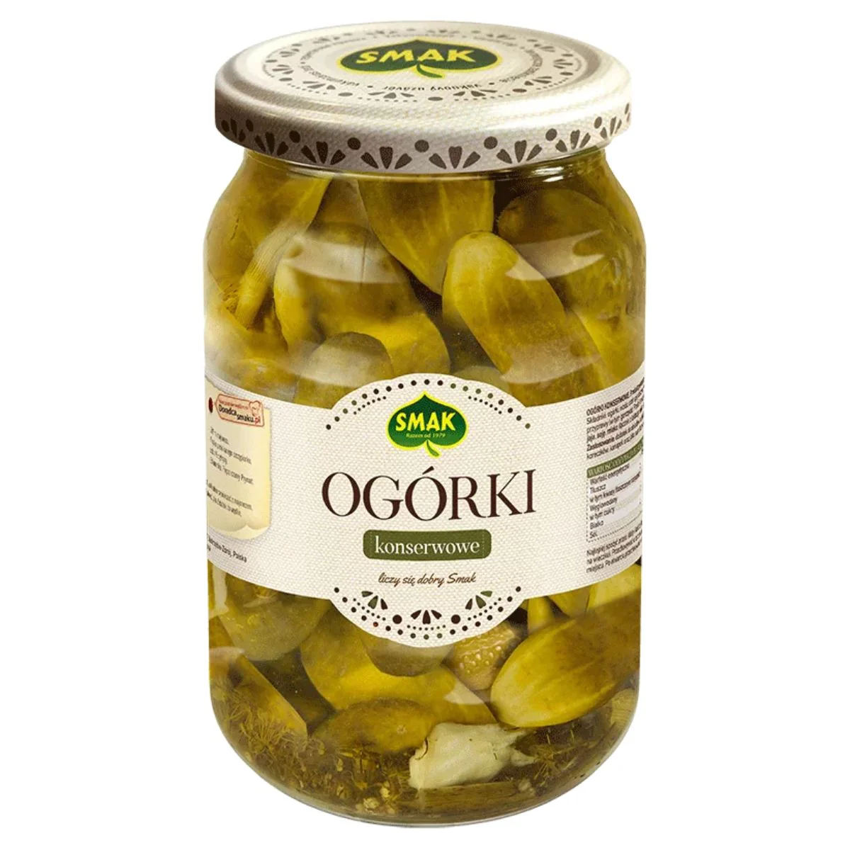 Smak - Pickled Cucumbers - 860g