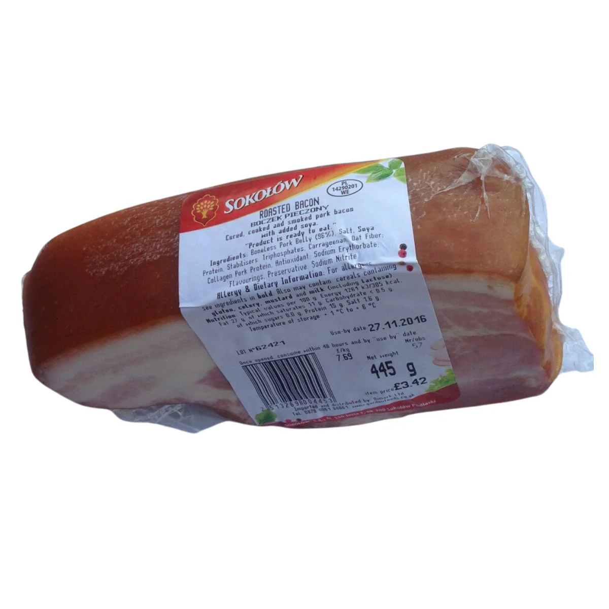 Sokolow - Roasted Bacon- 571g (Varies)