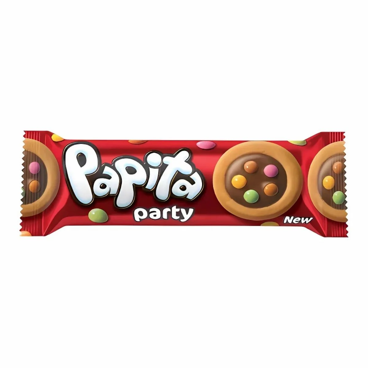 Solen - Papita Milk Chocolate Coated Biscuit With Milk Cream & Dragee Candies - 63g
