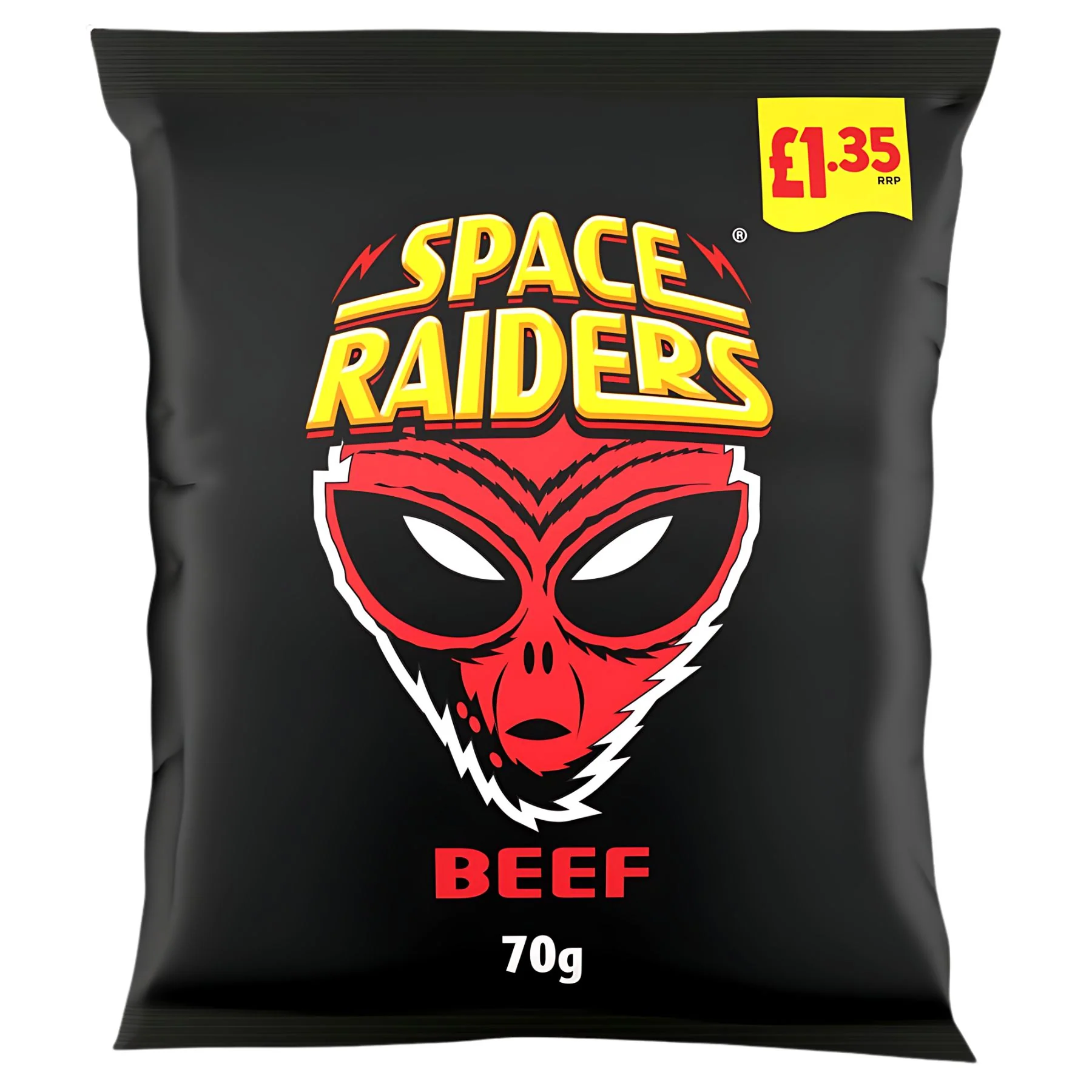 Space Raiders - Beef Crisps - 70g