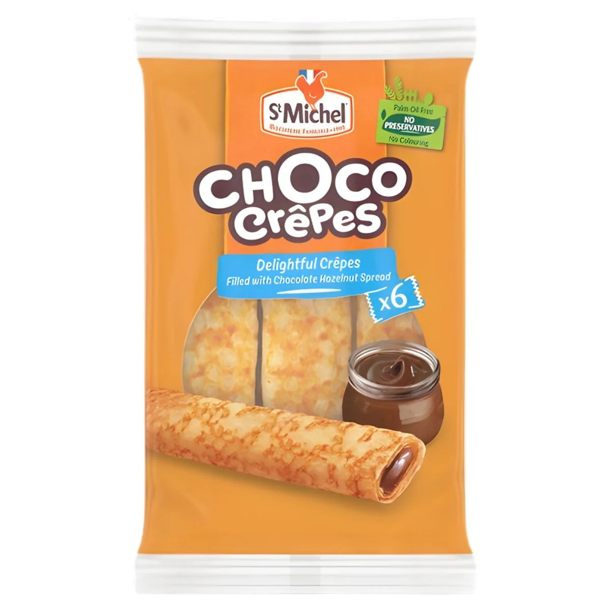 St Michel - 6 Choco Crepes - 180g
