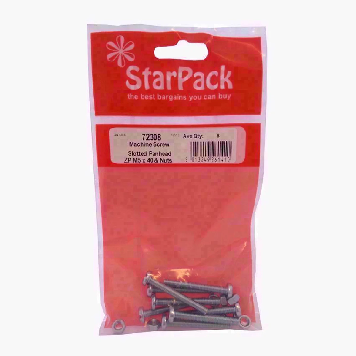 Star Pack - Machine Screw